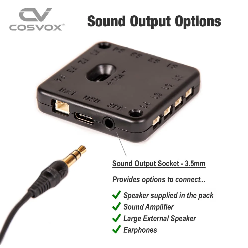 Cosplay Sound Effects Module. DIY Recordable Audio MP3 Sound Chip with 4 Push Buttons, 8MB Memory. Add Sound Effects or Music to Your Cosplay Costume Accessories, Crafts, Props and Replicas. - Image 6
