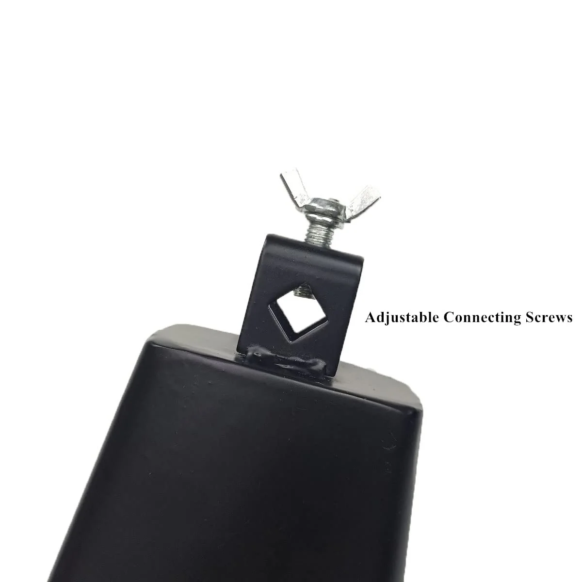 Cow Bell with 7 inch,Metal Steel Cow Bell with Drum Stick for Drumset Kit Percussion,Noise Makers for Sporting Events Wedding Party Concert - Image 4