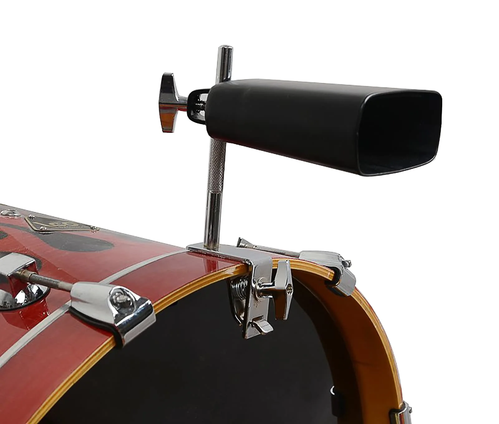 Cowbell Clamp, Percussion Claw Mounting Bracket for Cowbells, Jazz Drum Kit Hoop Mounted - Image 2