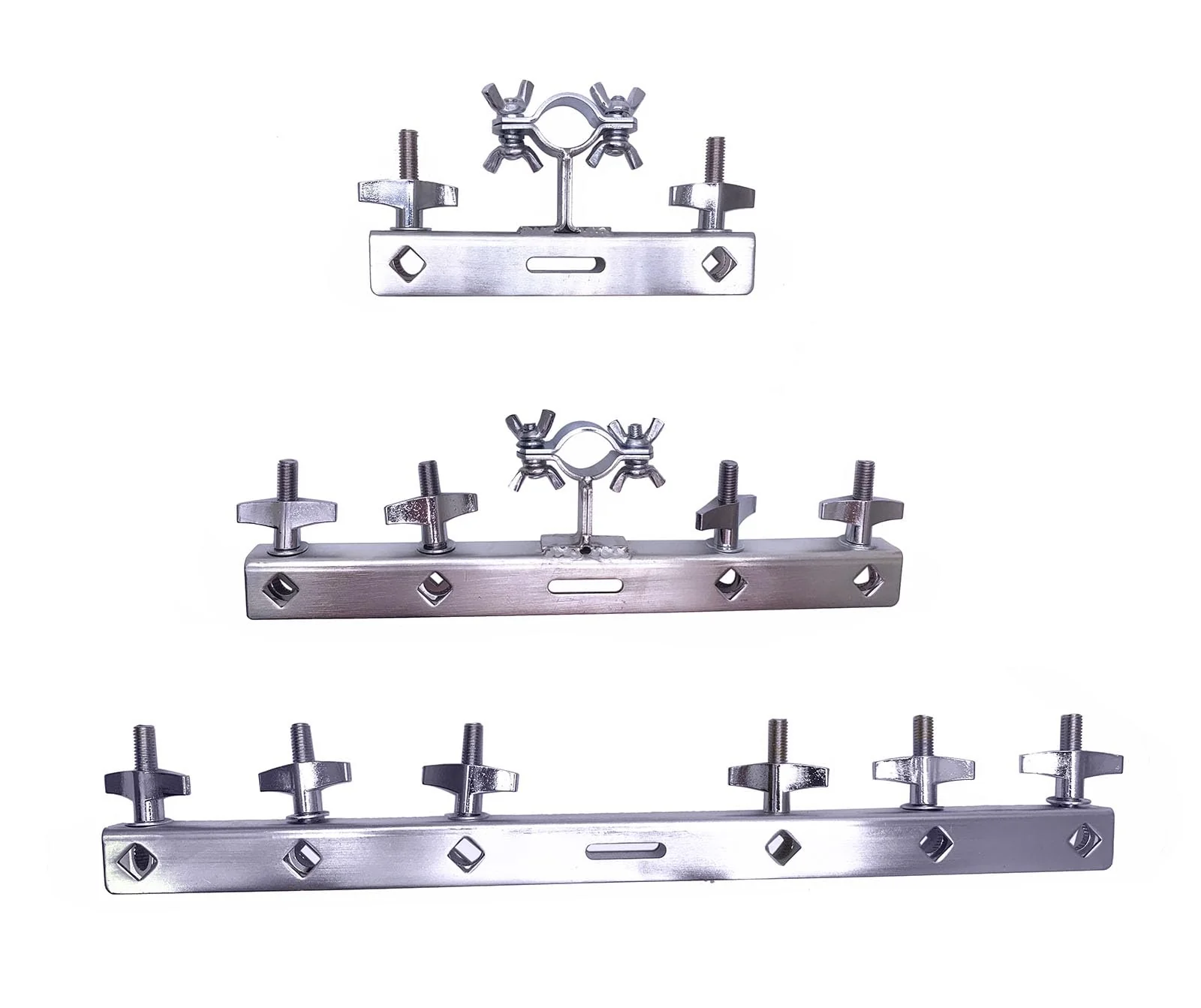 Cowbell Holder Latin Percussion Mount-All Percussion Bracket Instrument Accessory (4 Position Mounted Chrome) 4 Position Mounted Chrome - Image 7