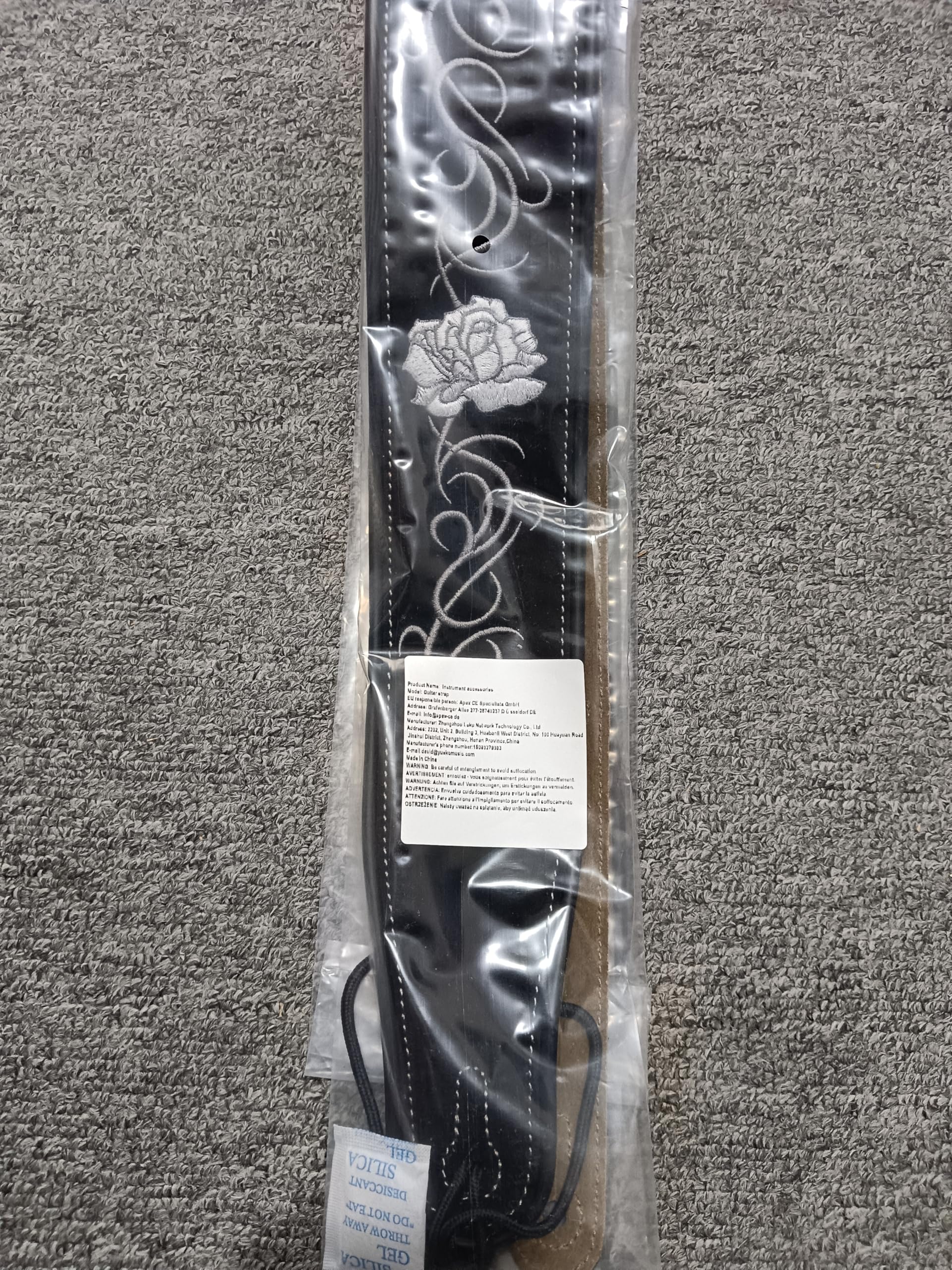 Cowhide Guitar Strap Soft Comfable Durable Electric Guitar Strap Bass Strap Adjustable Acoustic Guitar Belt Width 7cm (Y22) Y22 - Image 9