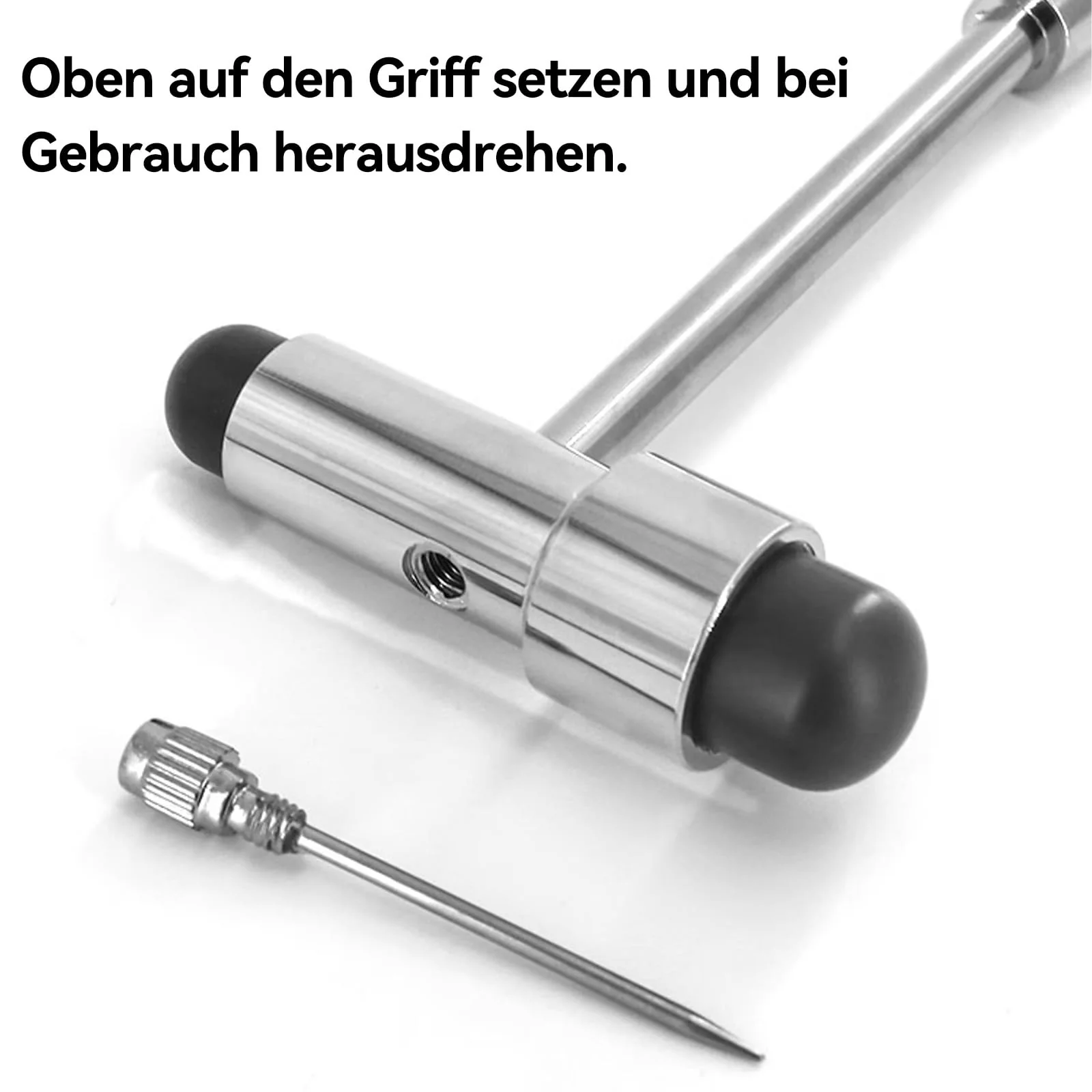 COZERI Trömner Neurological Reflex Hammer, Multifunctional Medical Reflex Diagnostic Hammer with Double Plastic Head, Percussion Hammer for Neuro Reflex Tests - Image 5