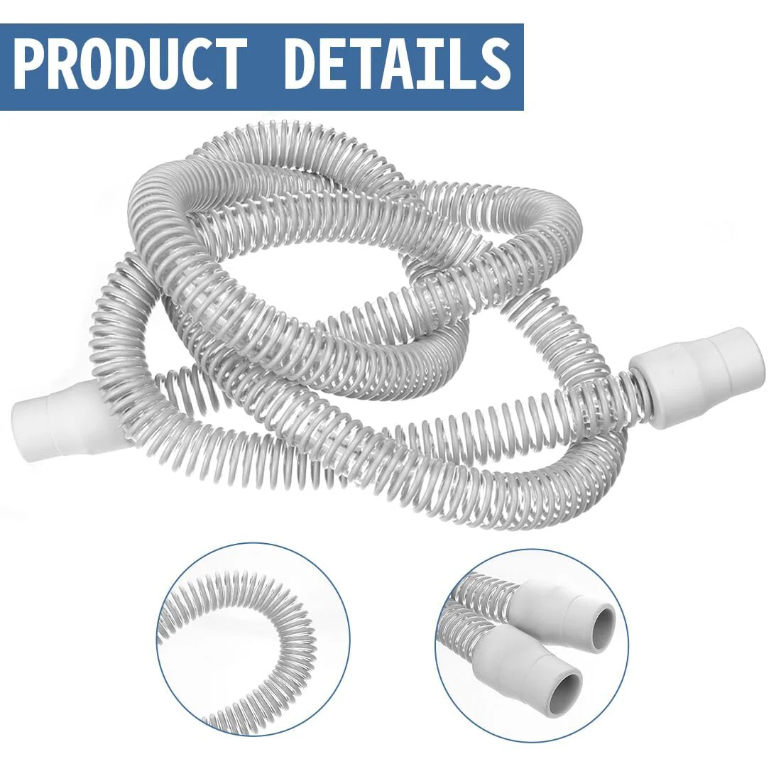 CPAP Hose 180 cm Universal Ventilation Hose Breathing Device Hose Plastic Ventilation Device Accessories 22 mm Hose Connection - Image 6