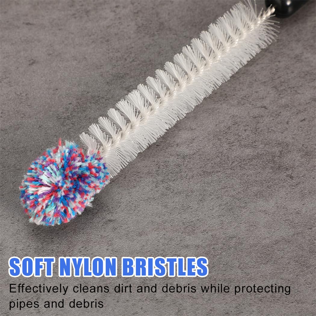 CPAP Hose Brush 2 Pieces Cleaning Brush for CPAP Hoses Cleaning Kit Mask Cleaning Brush Cleaner Hose Brush 18 mm and 22 mm - Image 2