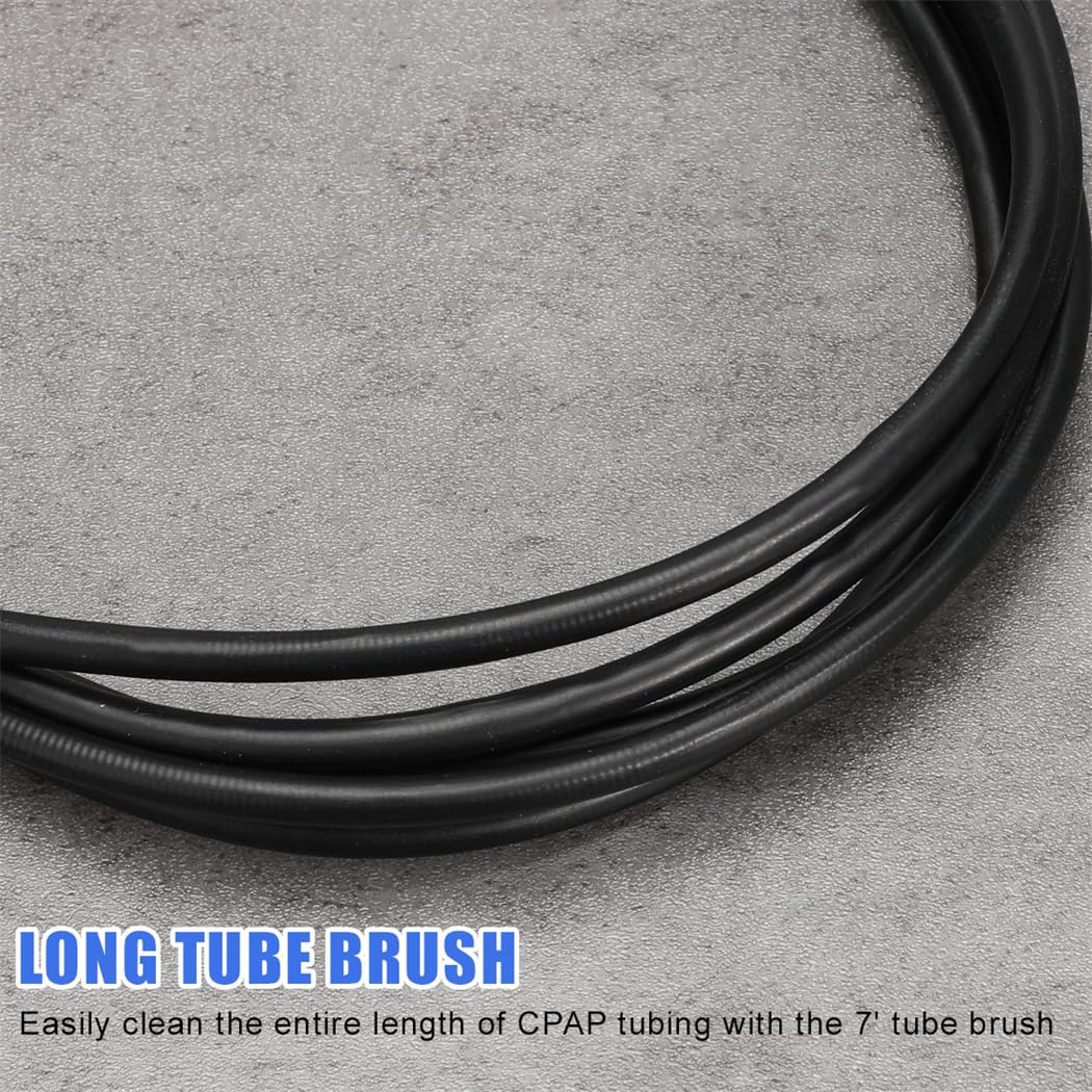 CPAP Hose Brush 2 Pieces Cleaning Brush for CPAP Hoses Cleaning Kit Mask Cleaning Brush Cleaner Hose Brush 18 mm and 22 mm - Image 3