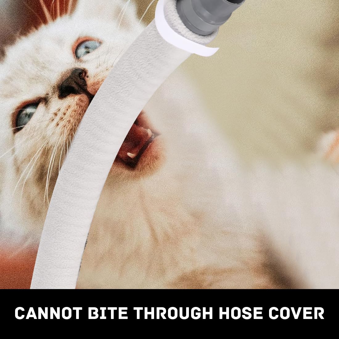 CPAP Hose Cover CPAP Mask Tube Protector Soft Fleece Hose Insulator with Zip 6 ft Universal Heat Insulation Sleeve for Hose Cuff of Spare Parts - Image 4