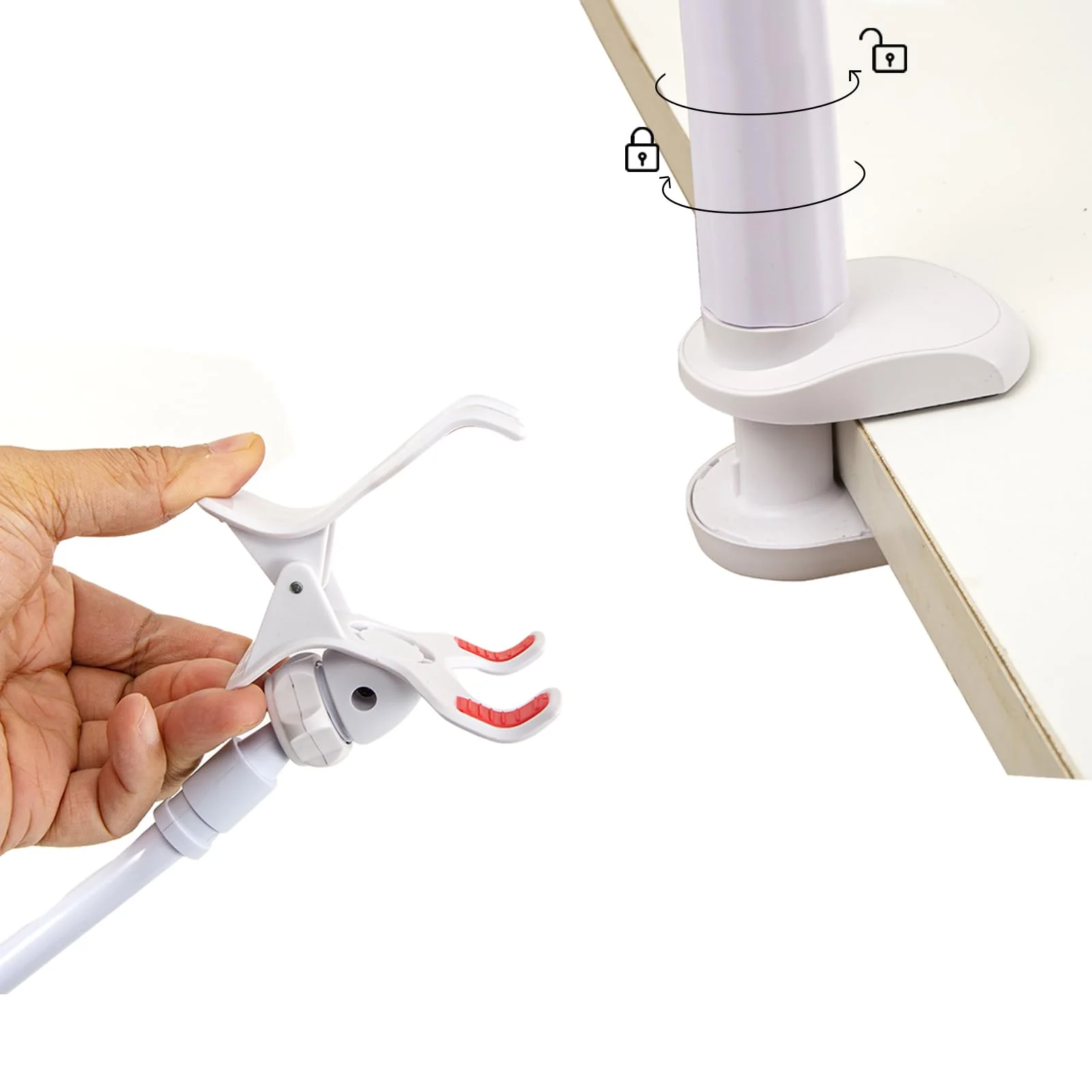 CPAP Hose Lifter and Hose Support, CPAP Hose Holder Hanger to Prevent CPAP Hoses Leakage & Tangling, Flexible to Fit in Any Room, Adjustable and Robust - Image 7