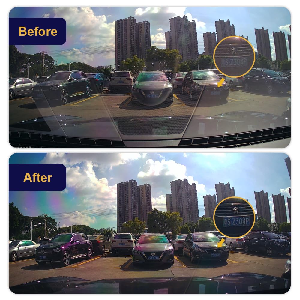 CPL-3345, Circular Polarizing Lens, Anti-Glare Filter, Only for FITCAMX Dash Cams, Easy to Adjust CPL-3345 - Image 2