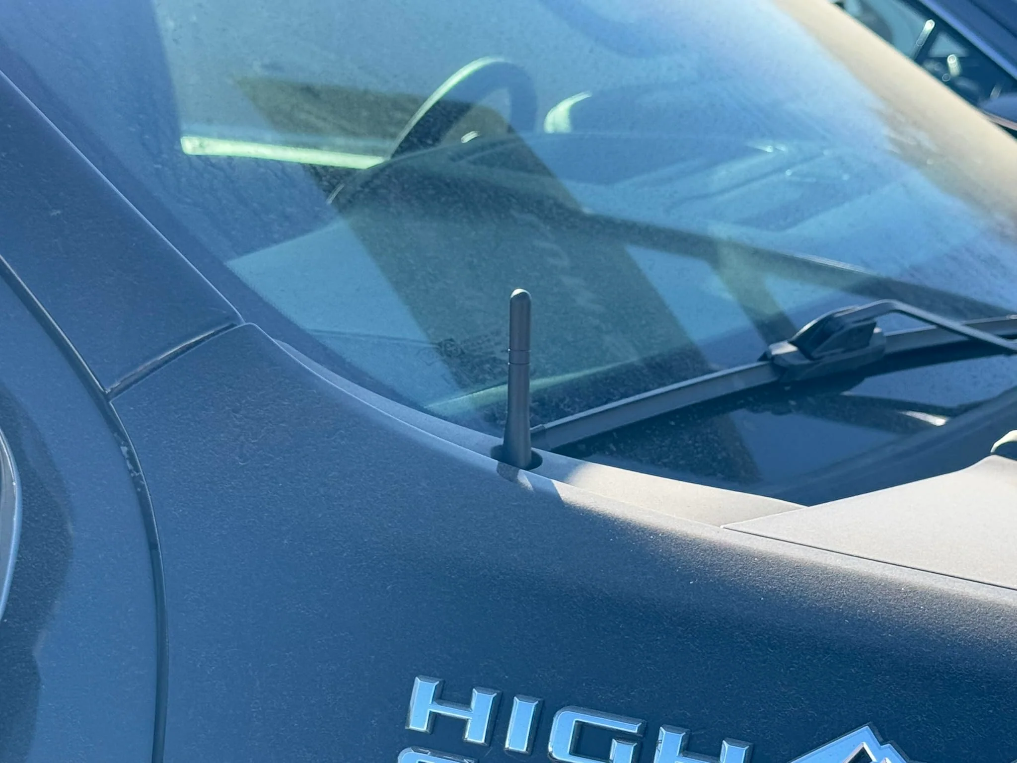 CravenSpeed Stubby Antenna Compatible with Chevy Silverado and GMC Sierra 2500HD and 3500HD (2020-2025) | 4 Inches | Short Antenna Replacement | Made in The USA Silverado/Sierra 2500/3500HD - Image 2