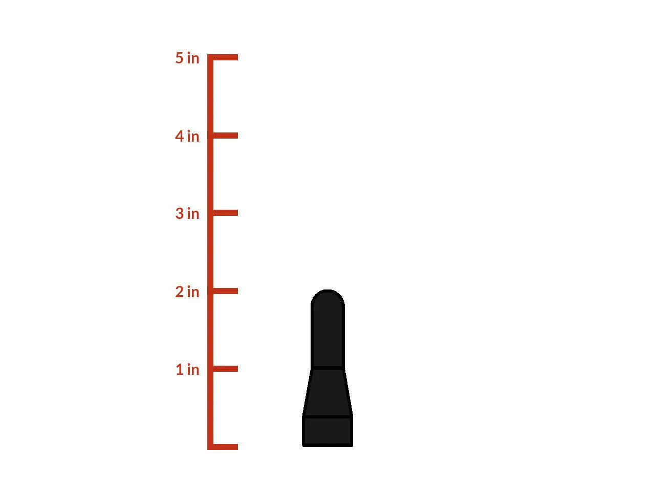CravenSpeed Stubby Jr Antenna Compatible with MINI Cooper 2001-2026 | 2 inches | Short Antenna Replacement | Made in The USA Stubby Jr for MINI - Image 8