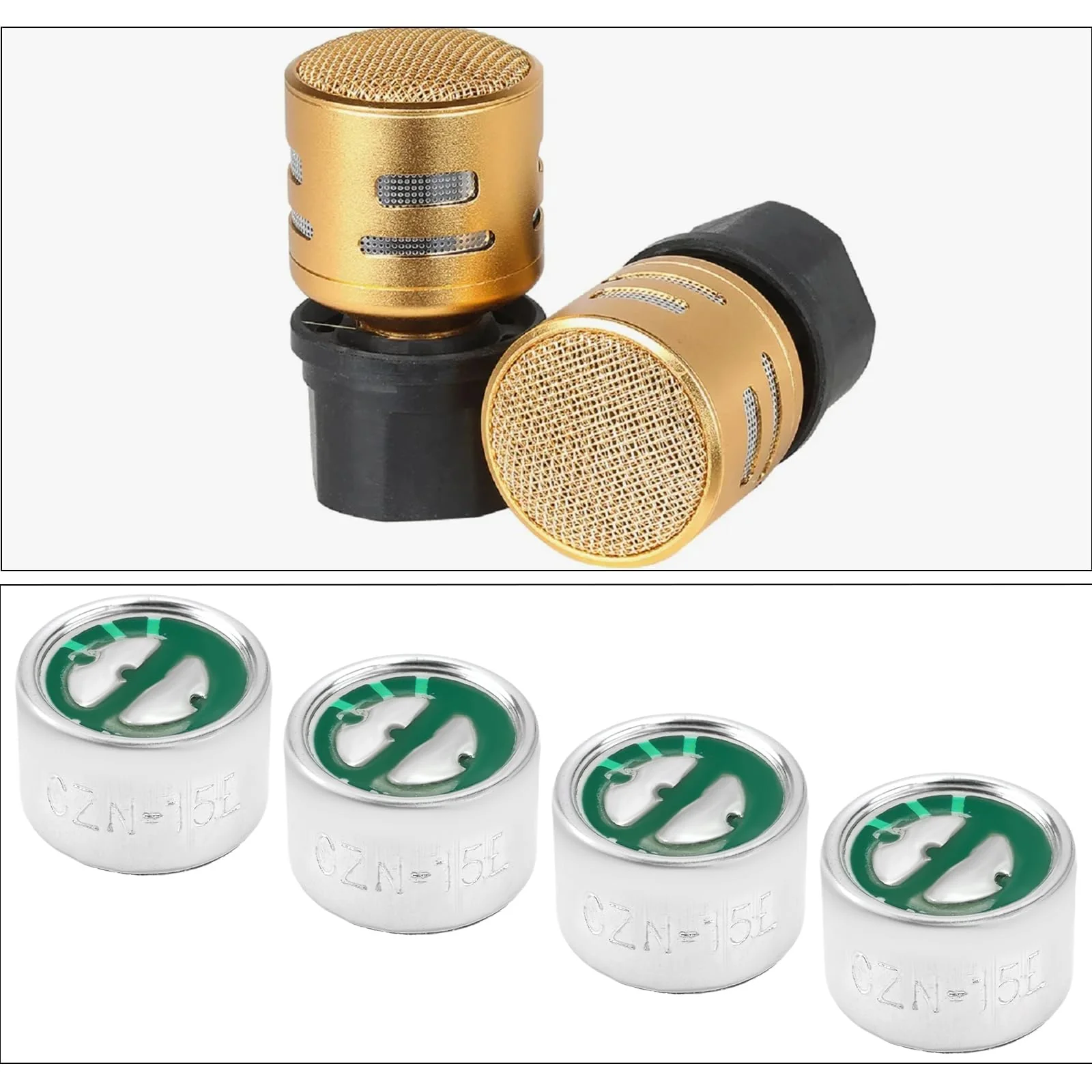 Create idea 20Pcs 9767 Electret Microphone 9x7mm 2-Pin Mic Capsule for Headphones, Intercom, Audio Equipment - Image 4