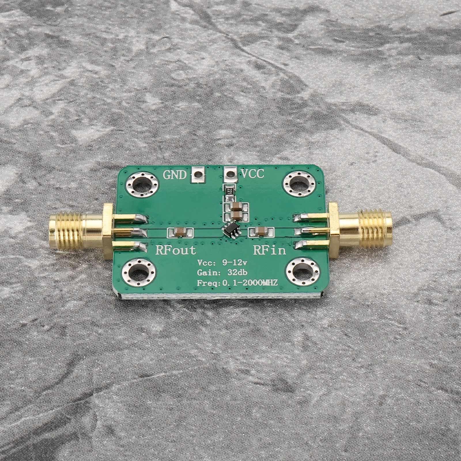 Create idea 2pcs RF Broadband Amplifier 9V-12V 30dB Low Noise LNA Broadband Module 0.1-2000MHz AMP Module for Shortwave FM Radio Remote Control Receiver - Image 5