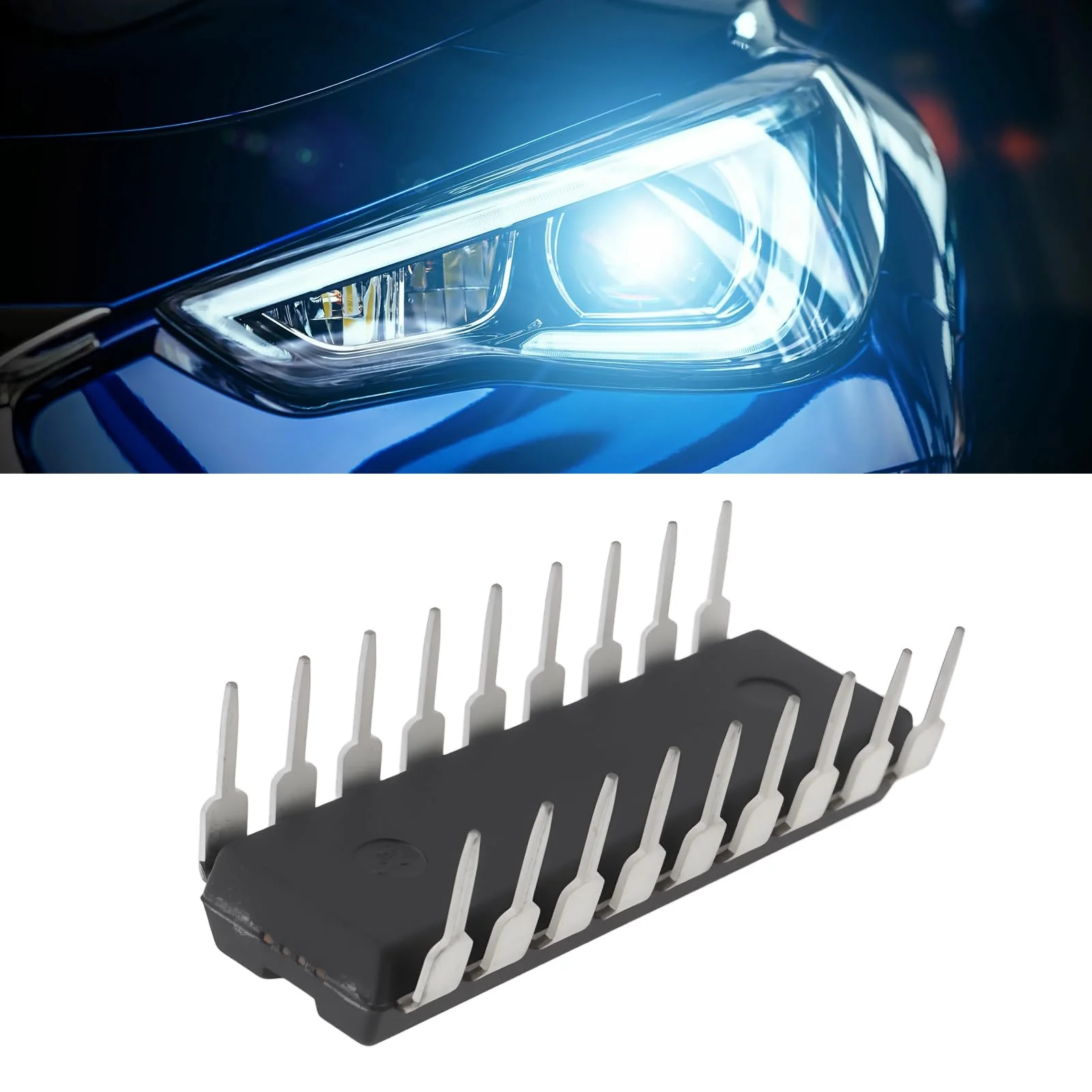 Create idea LM3914N-1 18-Pin LED Driver Display Driver for Lighting Lamp Pack of 10 - Image 3