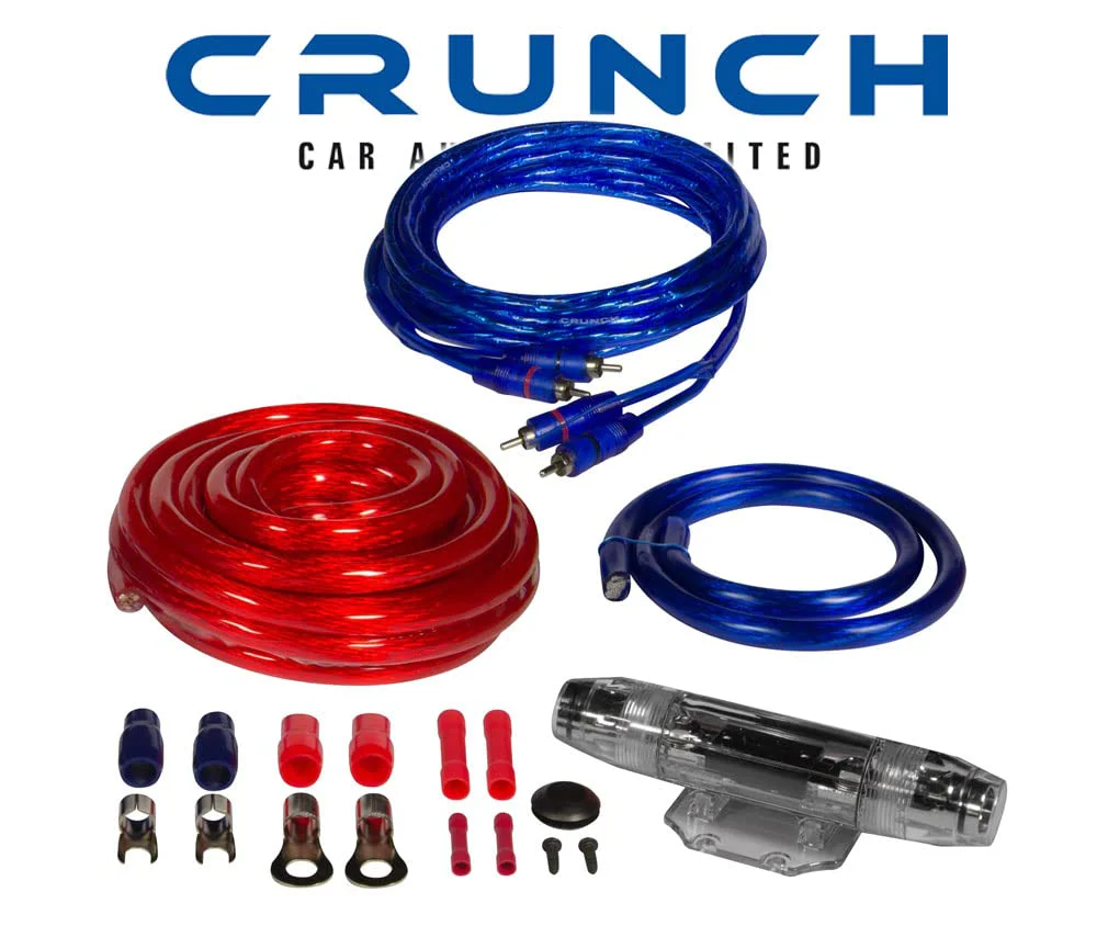 Crunch CRK35 | 35 mm² Amplifier Connection Set - Cable Set 5 m with RCA Cable - Image 3