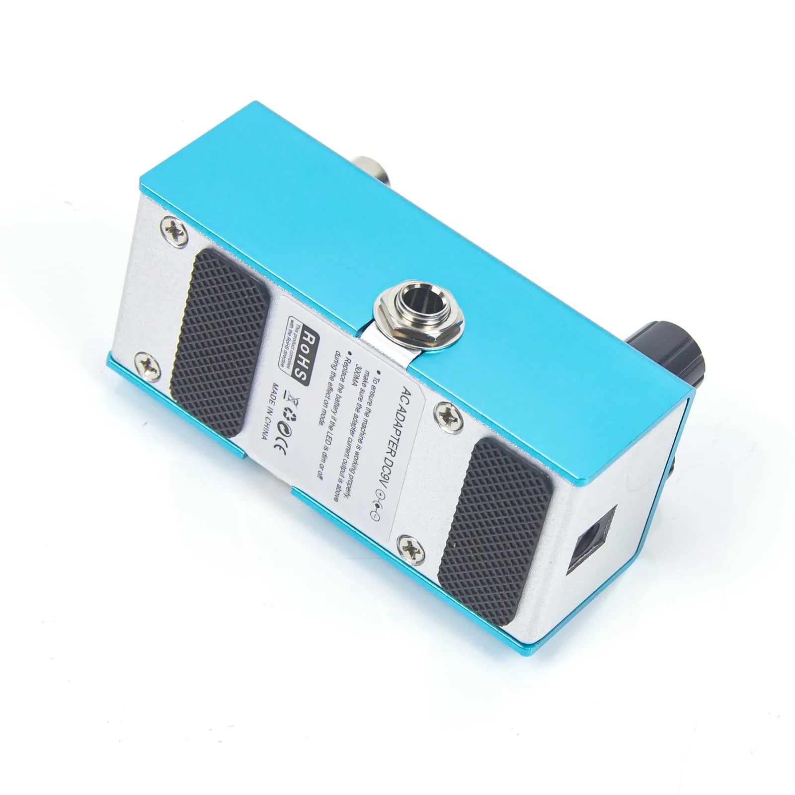 Crunch Distortion Guitar Pedal - High-Gain Tone, True Bypass, Noise Reduction, Aluminum Body, DC 9V for Electric Guitar - Image 4