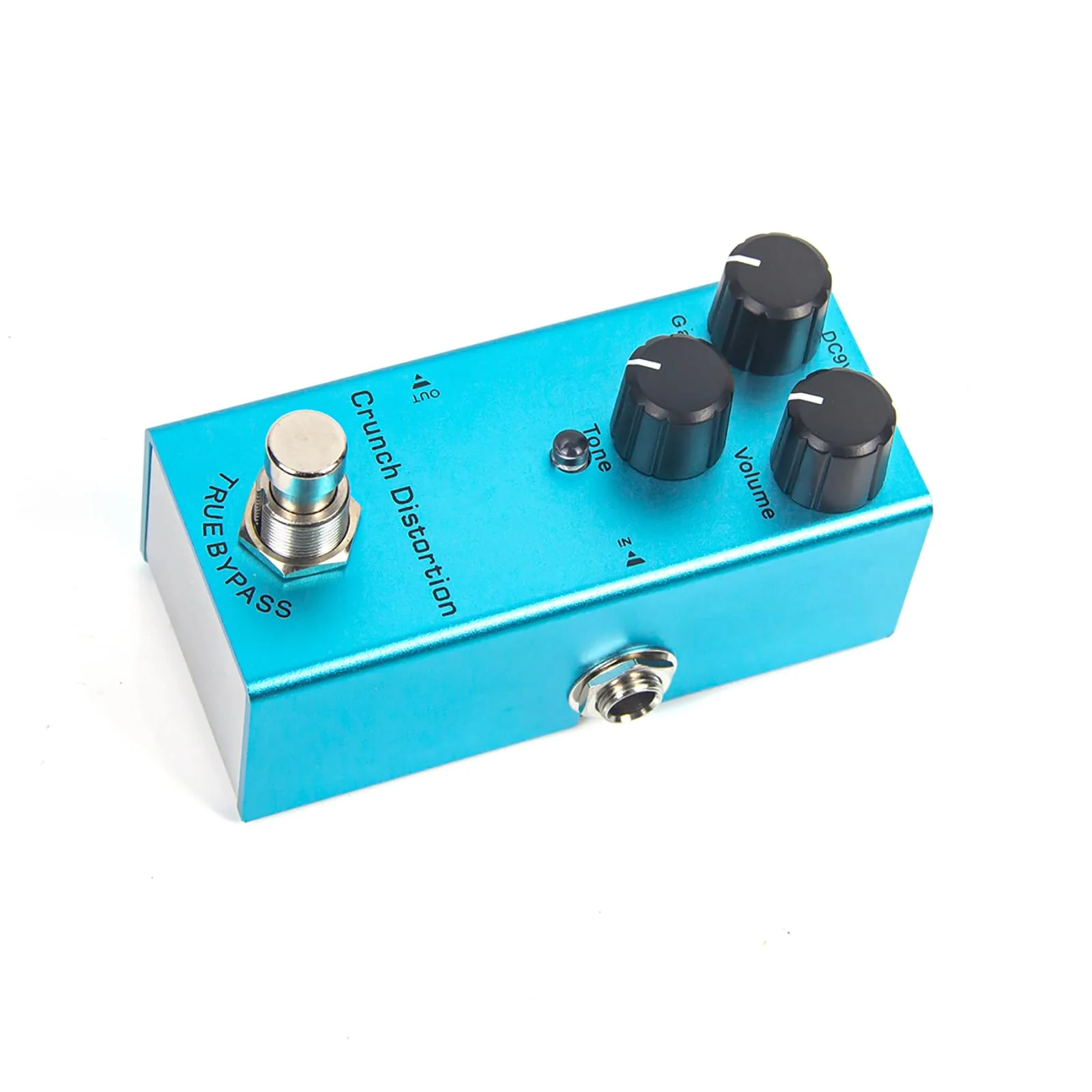 Crunch Distortion Guitar Pedal - High-Gain Tone, True Bypass, Noise Reduction, Aluminum Body, DC 9V for Electric Guitar - Image 6