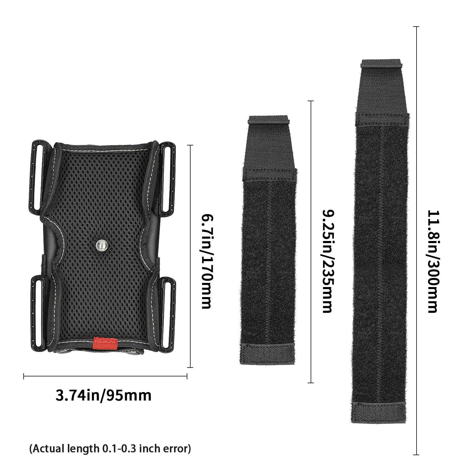 CT60 Wrist Mount Carrying Case for Honeywell Dolphin CT50 CT60 Handheld Barcode Scanner Mobile Computer, Wearable Bracer Adjustable Strap - Image 5
