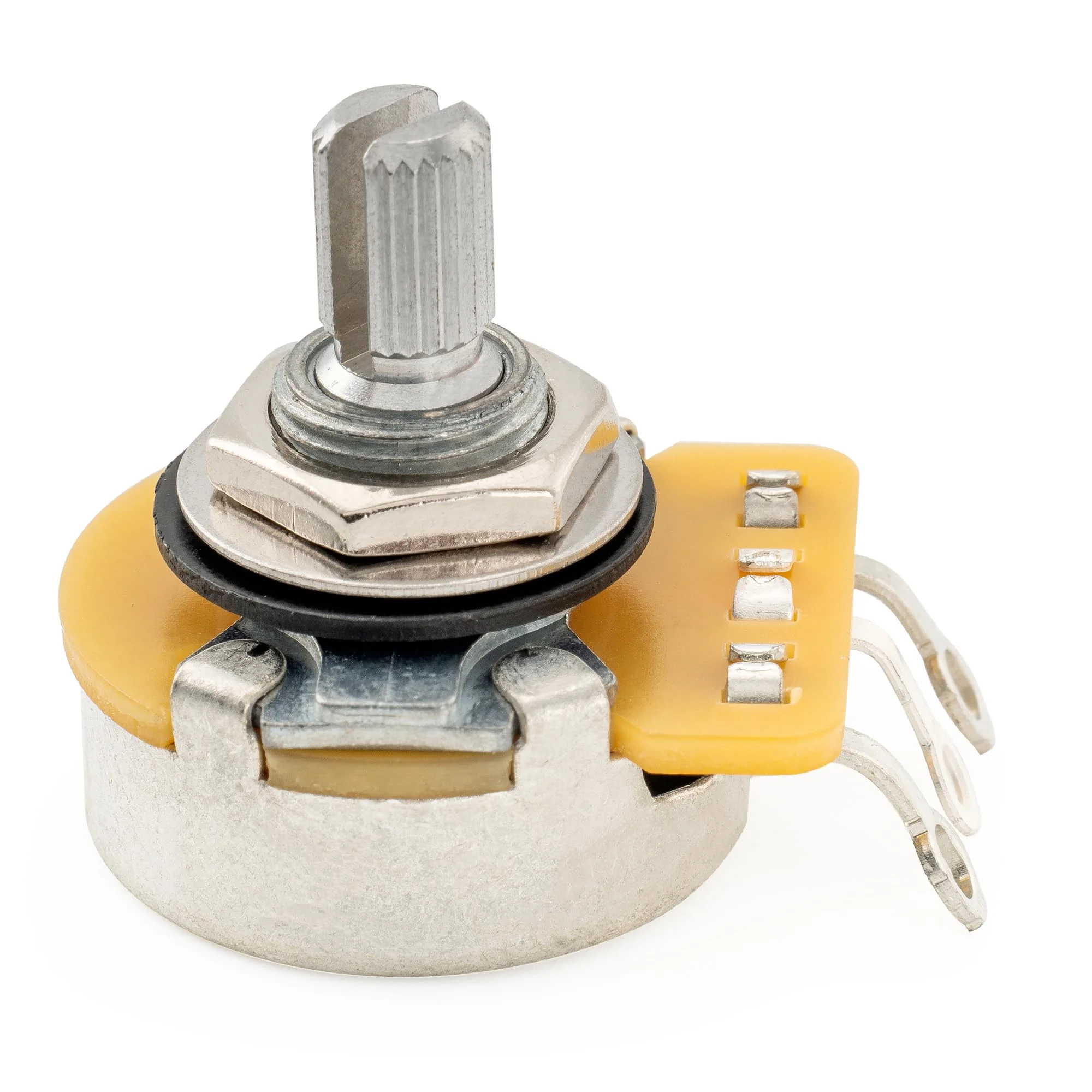 CTS 450 B250K Pots Short Split Shaft 1/4 Inch 10% Linear Taper Potentiometers for Electric Guitar Bass (Set of 4) B250K x 4 - Image 7