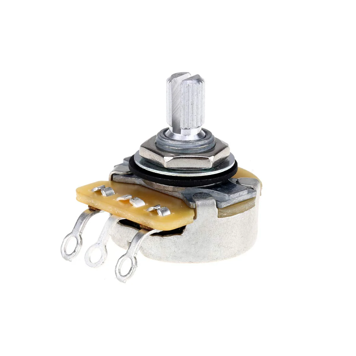 CTS 450 Series A/B250K Guitar Pots Split Shaft Fine 24-Splines Audio/Linear Taper Potentiometers for Electric Guitar/Bass, 10% Tolerance (2 Audio, 2 Linear) 250K Set - Image 6