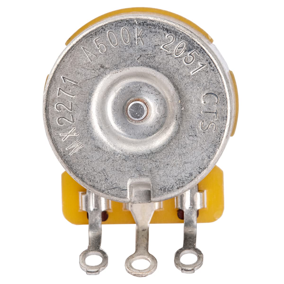 CTS 450 Series A500K Split Long Shaft Guitar Pots Audio Taper Potentiometers for USA Electric Guitar and Bass, 10% Tolerance (Set of 2) Long Shaft A500K - Image 5