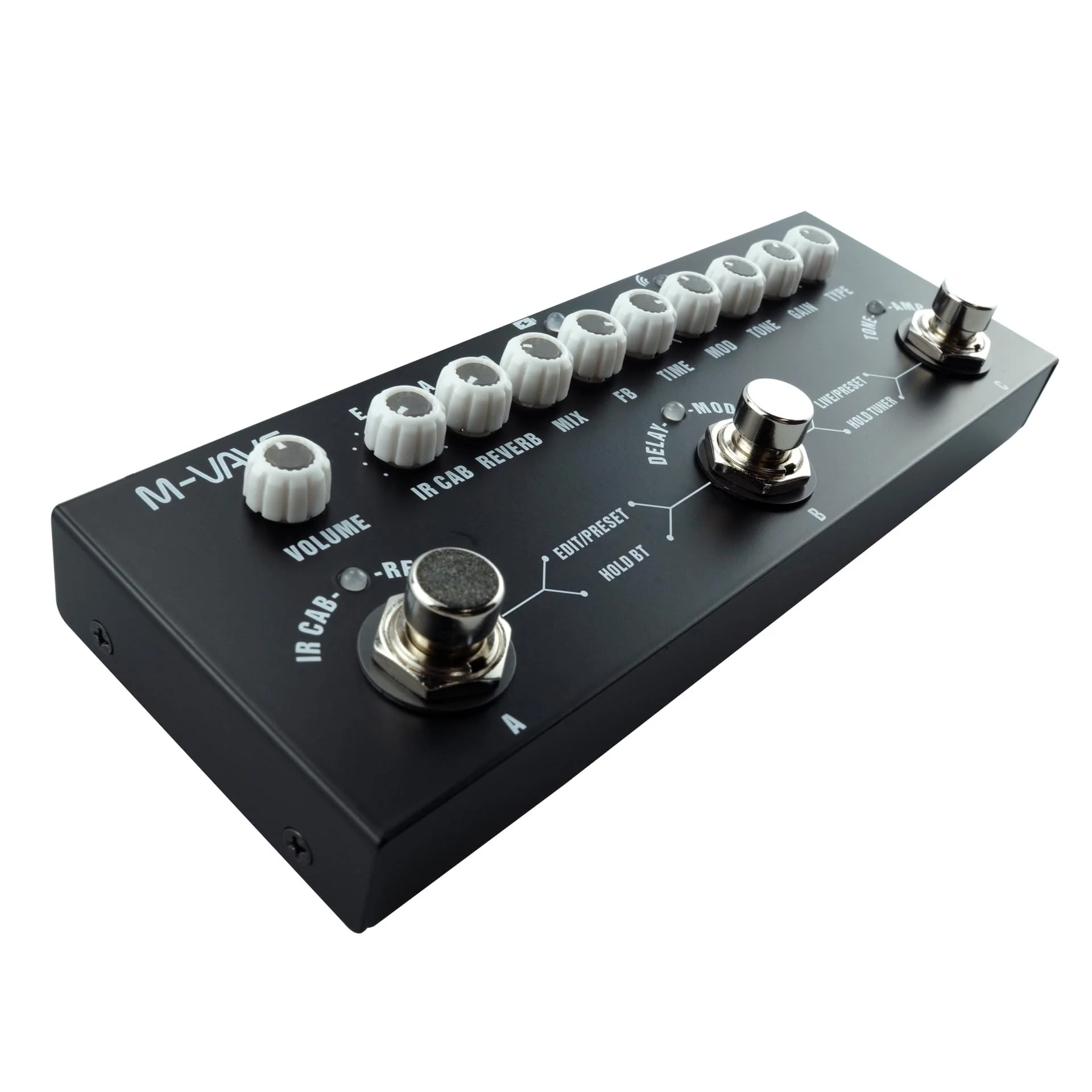 CUBE-BABY Guitar Multi-Effects Pedal with 8 IR Cabinet Simulations, Rechargeable Battery, and Precision Tuner - Image 5