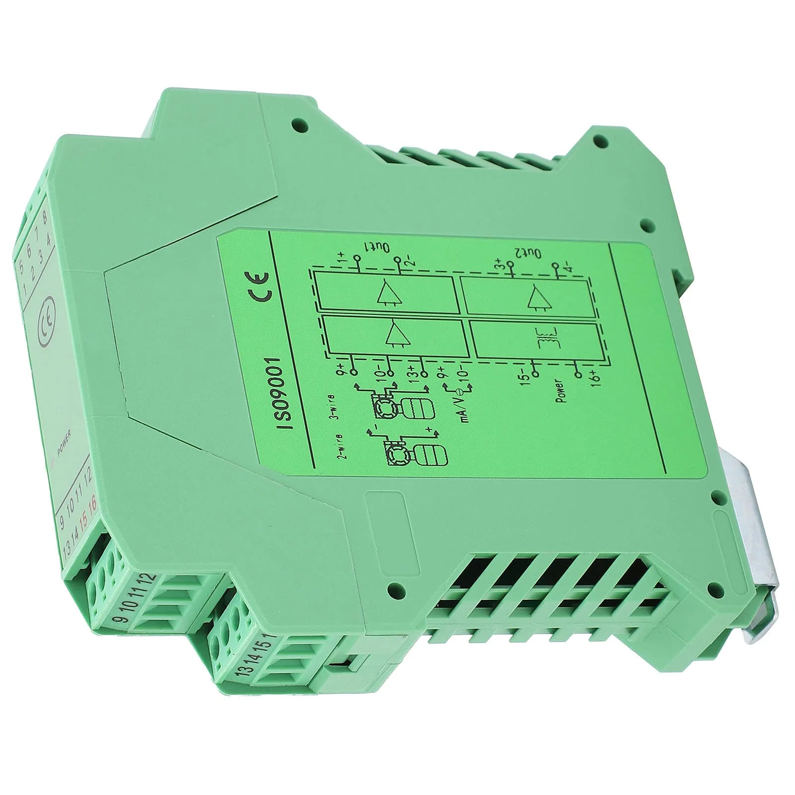 Current Signal Conditioner, 0-10V to 0-10V Highly Reliable Signal Isolator for 2- or 3-Wire Transmitter - Image 5
