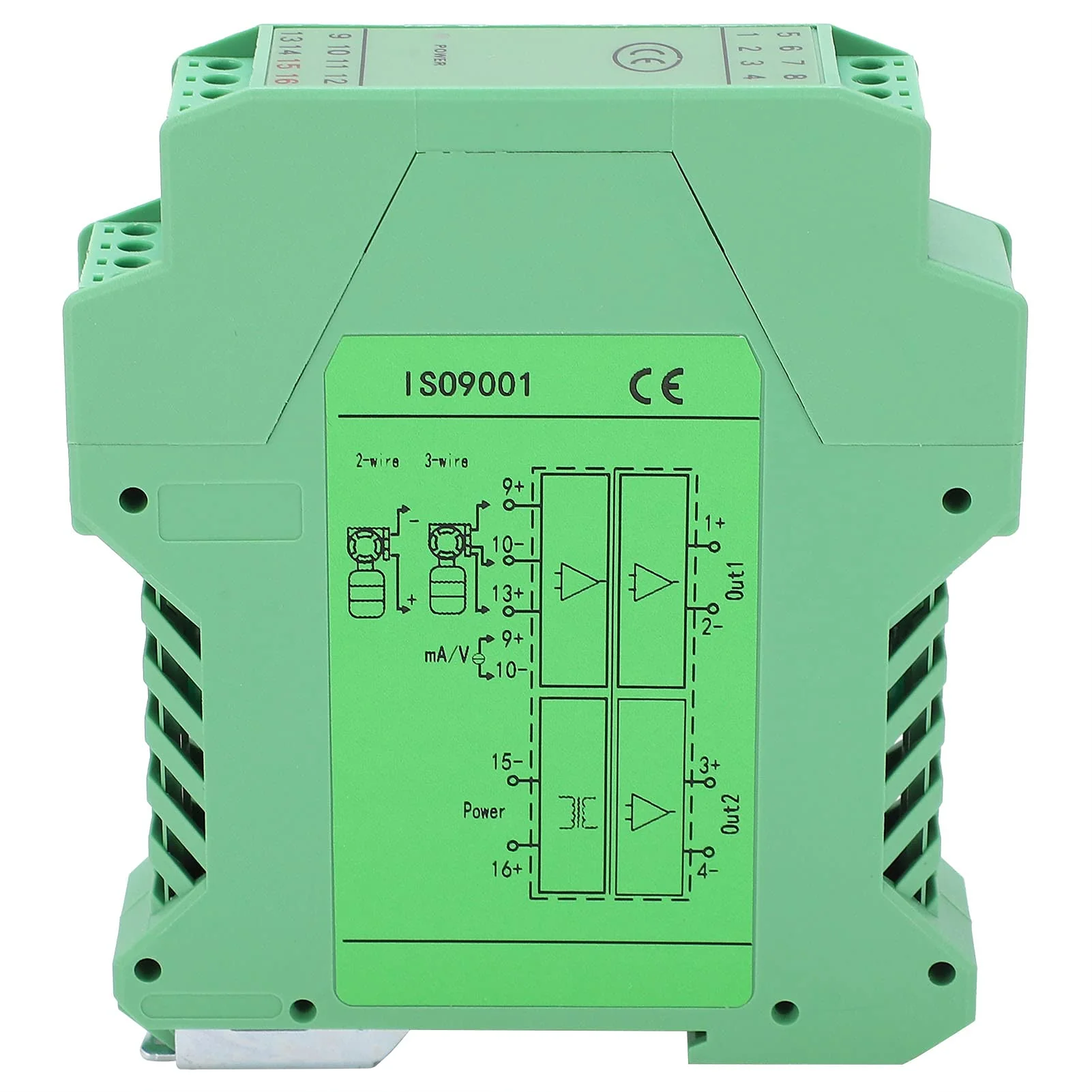Current Signal Conditioner, 0-10V to 0-10V Highly Reliable Signal Isolator for 2- or 3-Wire Transmitter - Image 6