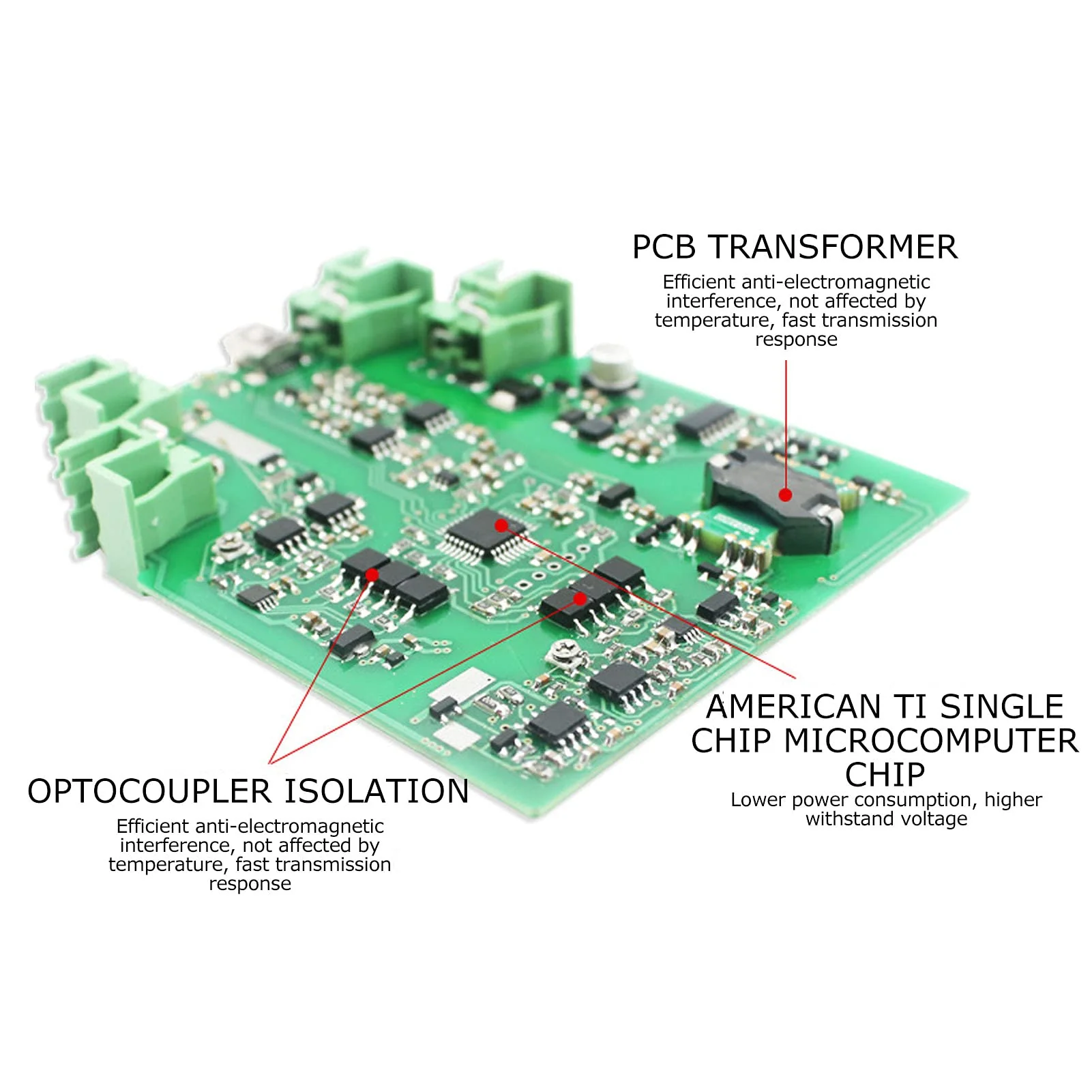 Current Signal Conditioner, 0-10V to 0-10V Highly Reliable Signal Isolator for 2- or 3-Wire Transmitter - Image 8