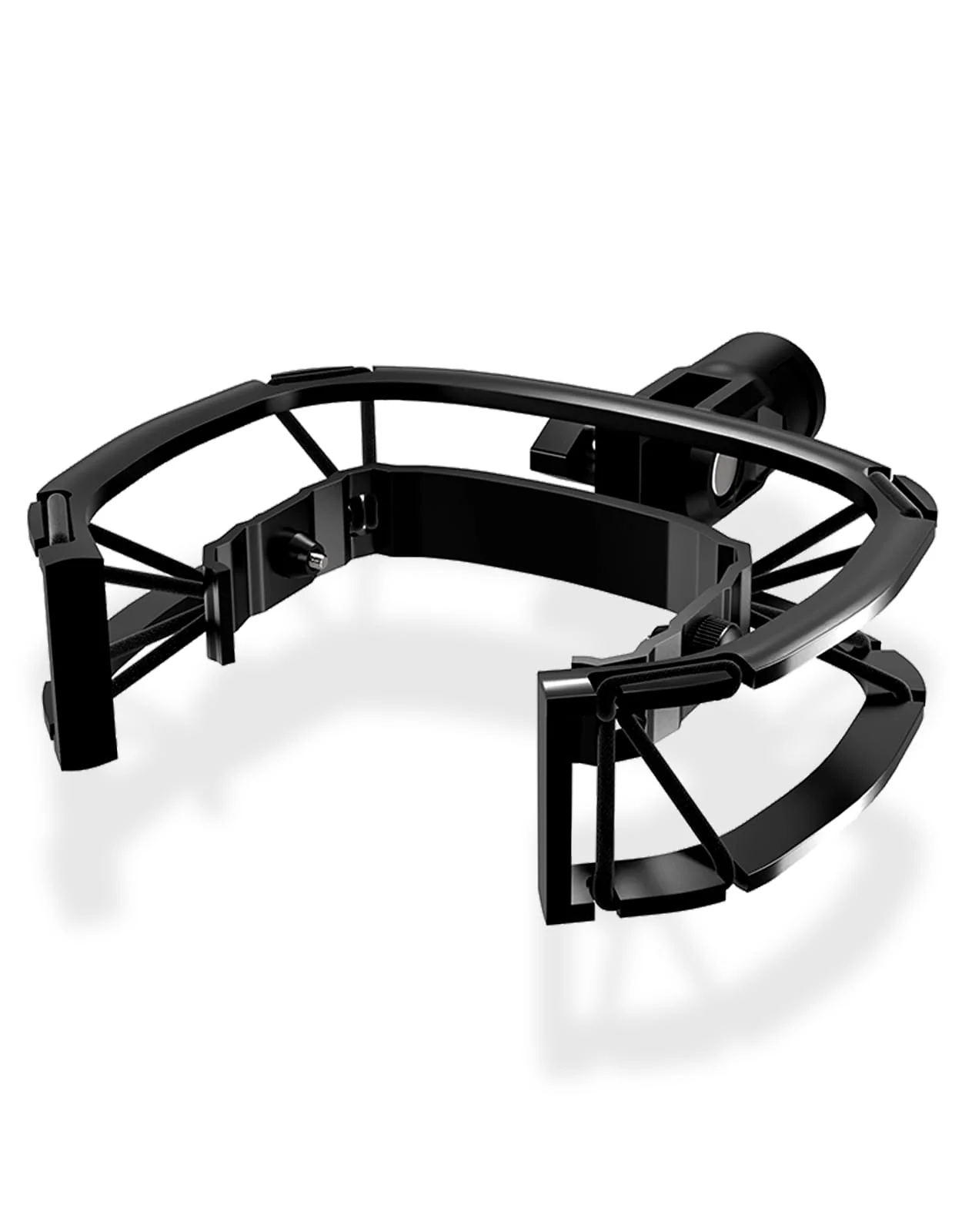 Custom Built for Blue Nano Microphone Shock Mount with Pop Filter, Anti-Vibration Suspension Elastic Shock Mount Holder Clip Mic Mount Stand with 3/8" or 1/4" Screw Adapter Compatible with Nano - Image 8