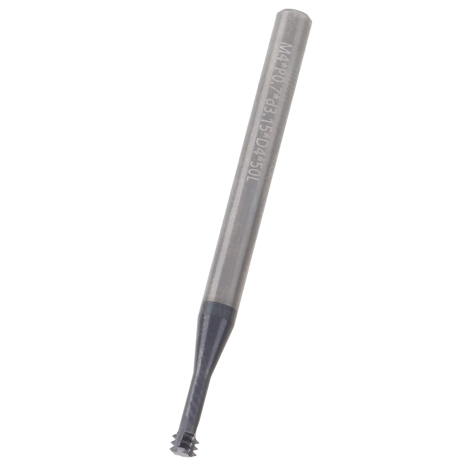 Cutting Cutter, 3-Tooth Metric 60° Tungsten Steel Thread Cutter, M4 x 0.7 x D4 x 50, Can Be Used for Aluminium, Copper, Stainless Steel, Alloy Steel - Image 9