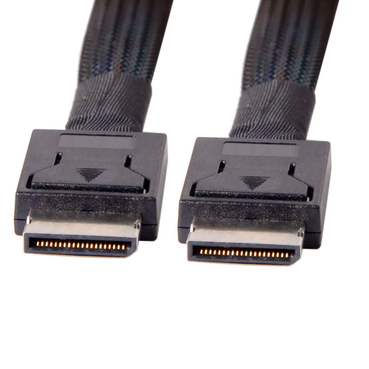 CY Cable OcuLink PCIe PCI-Express SFF-8611 4i to OcuLink SFF-8611 SSD Data Active Cable 50cm Oculink SFF-8611 to SFF-8611 - Image 2