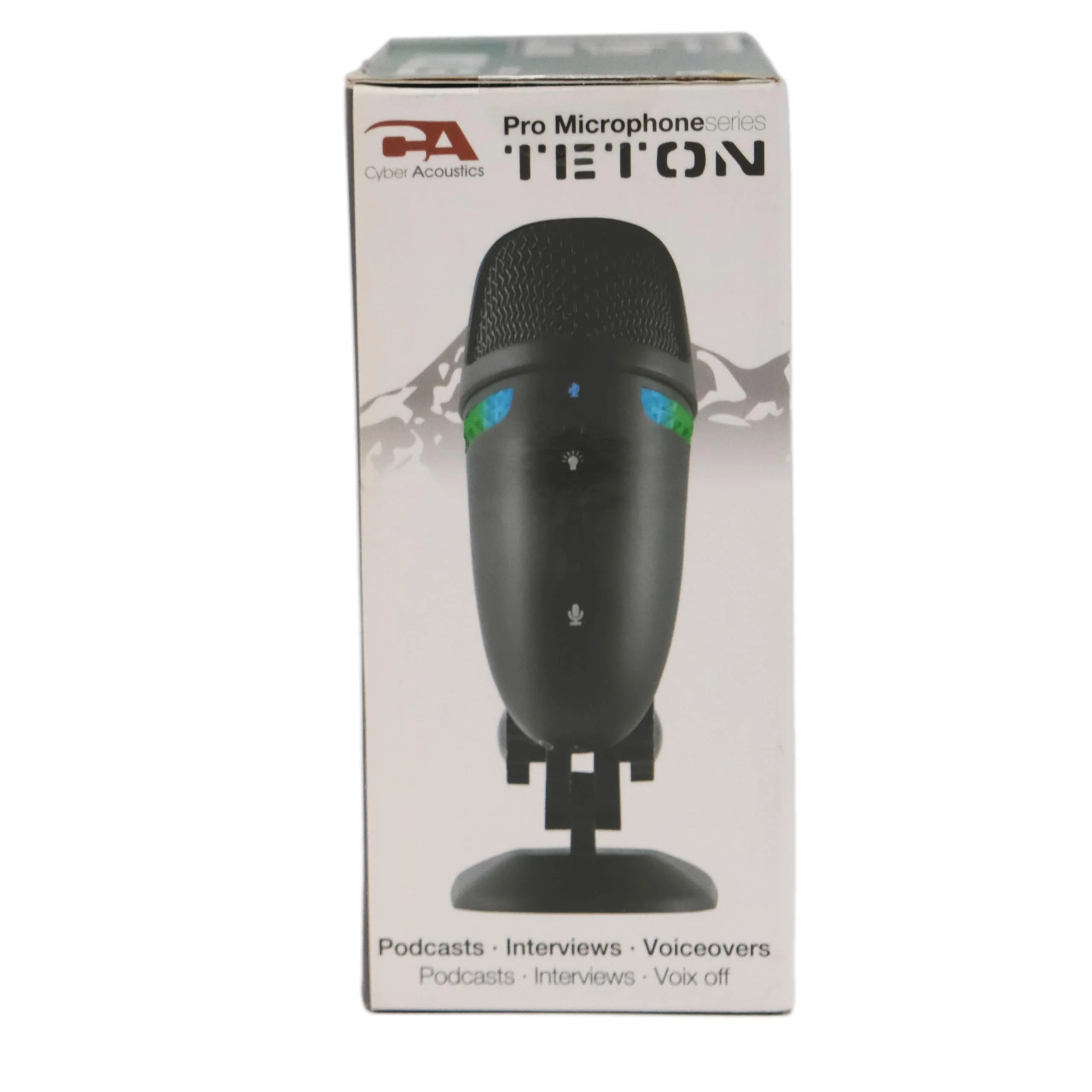 Cyber Acoustics Premium USB Microphone with Dual Recording Patterns - 24-bit Recording Perfect for Podcasting and Vlogging - Compatible with PC and Mac (CVL-2009) CVL-2009 - Image 10