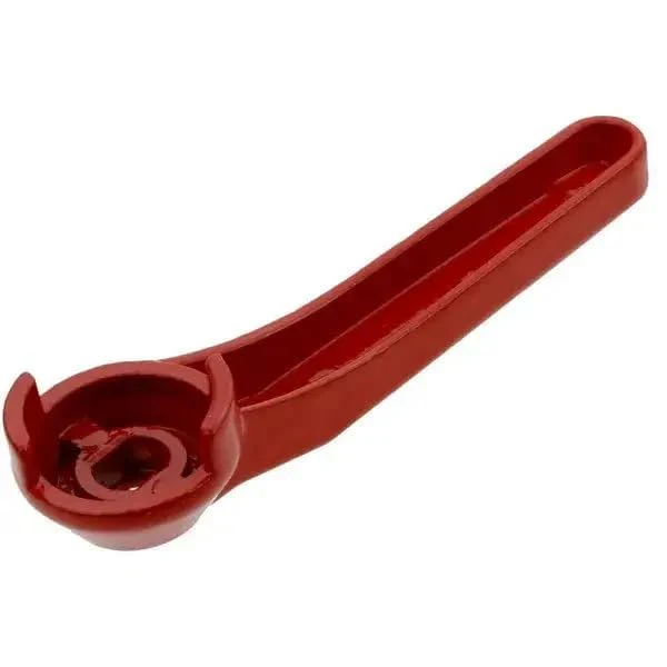 cyclingcolors Lever Handle for Ball Valve Red Lever Aluminium Water Tap Single Lever Handle Shut-off Valve Ball Outlet Valve 3/4 Inch - Image 3