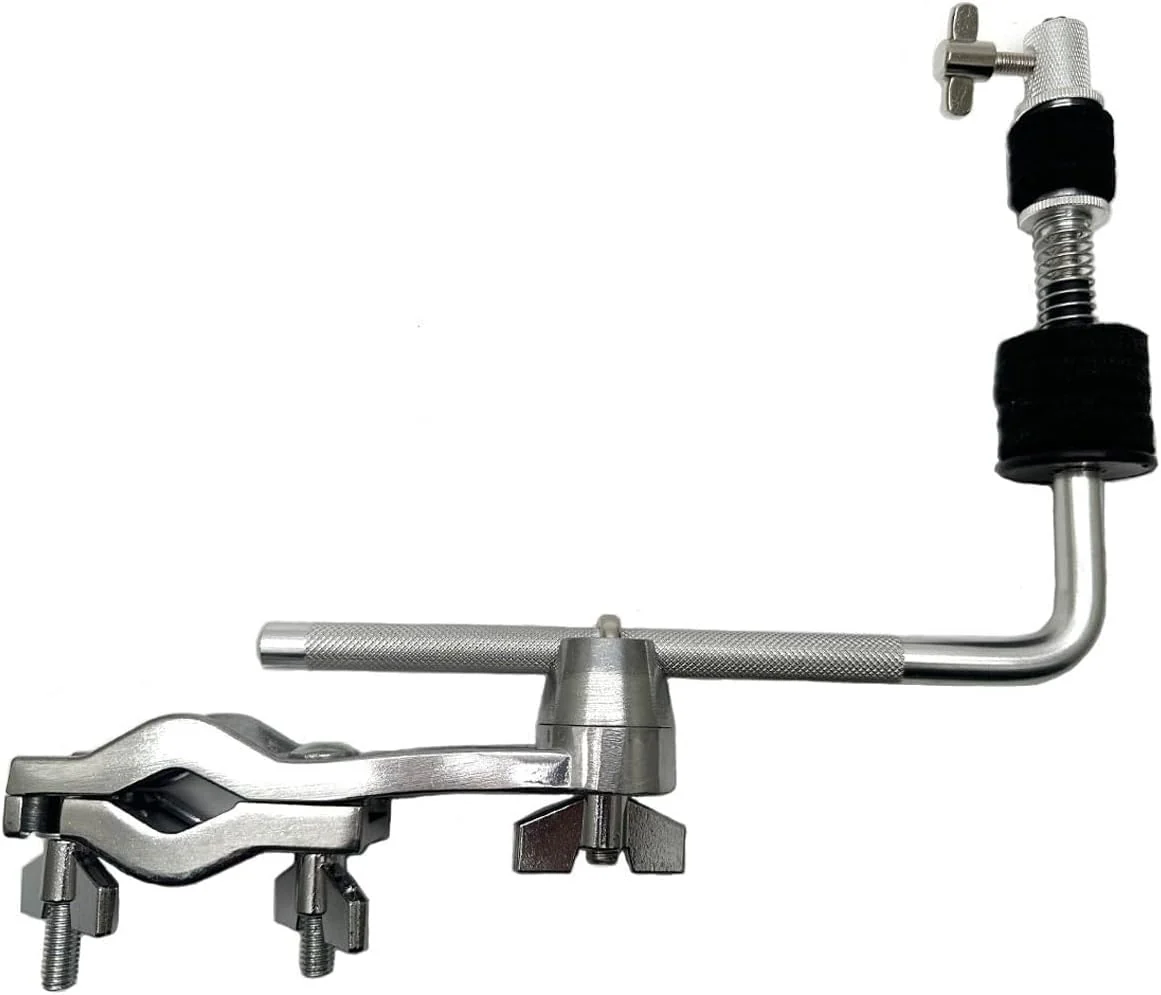 Cymbal Arm Cymbal Attachment Compatible with Hi-Hat Cymbal Closed Hi-Hat Arm Cymbal L-Arm Rod 11mm Diameter Cymbal Boom Arm for Drum Set Percussion Instruments Hardware Accessories - Image 6