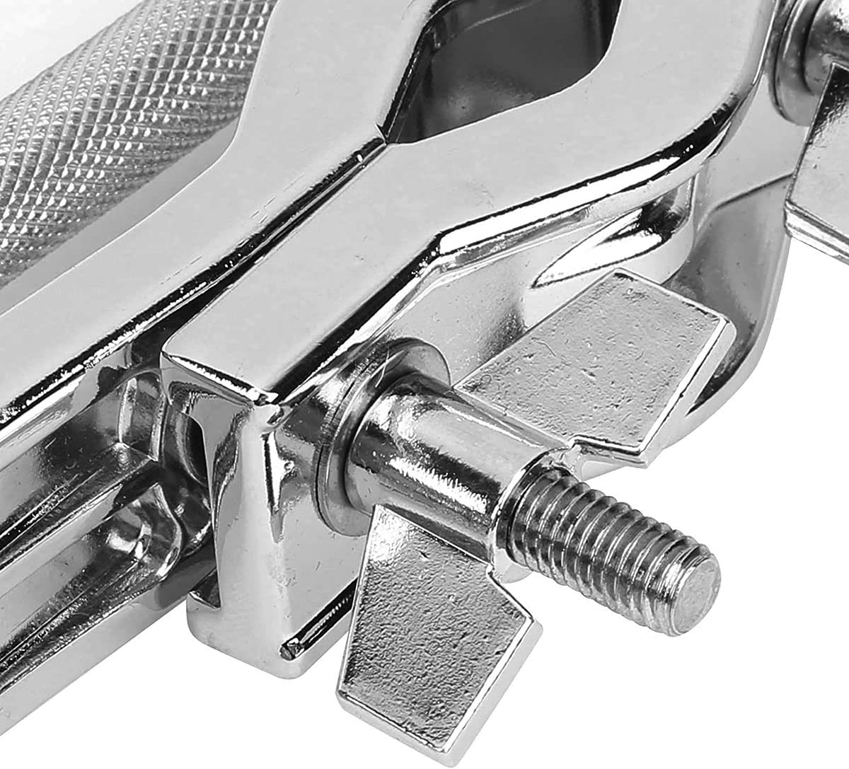 Cymbal Clamp Boom Arm Mount Bracket Holder Musical Percussion Drum Set Accessory Silver - Image 4