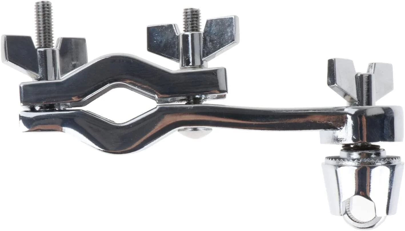 Cymbal Clamp Boom Arm Mount Bracket Holder Musical Percussion Drum Set Accessory Silver - Image 5