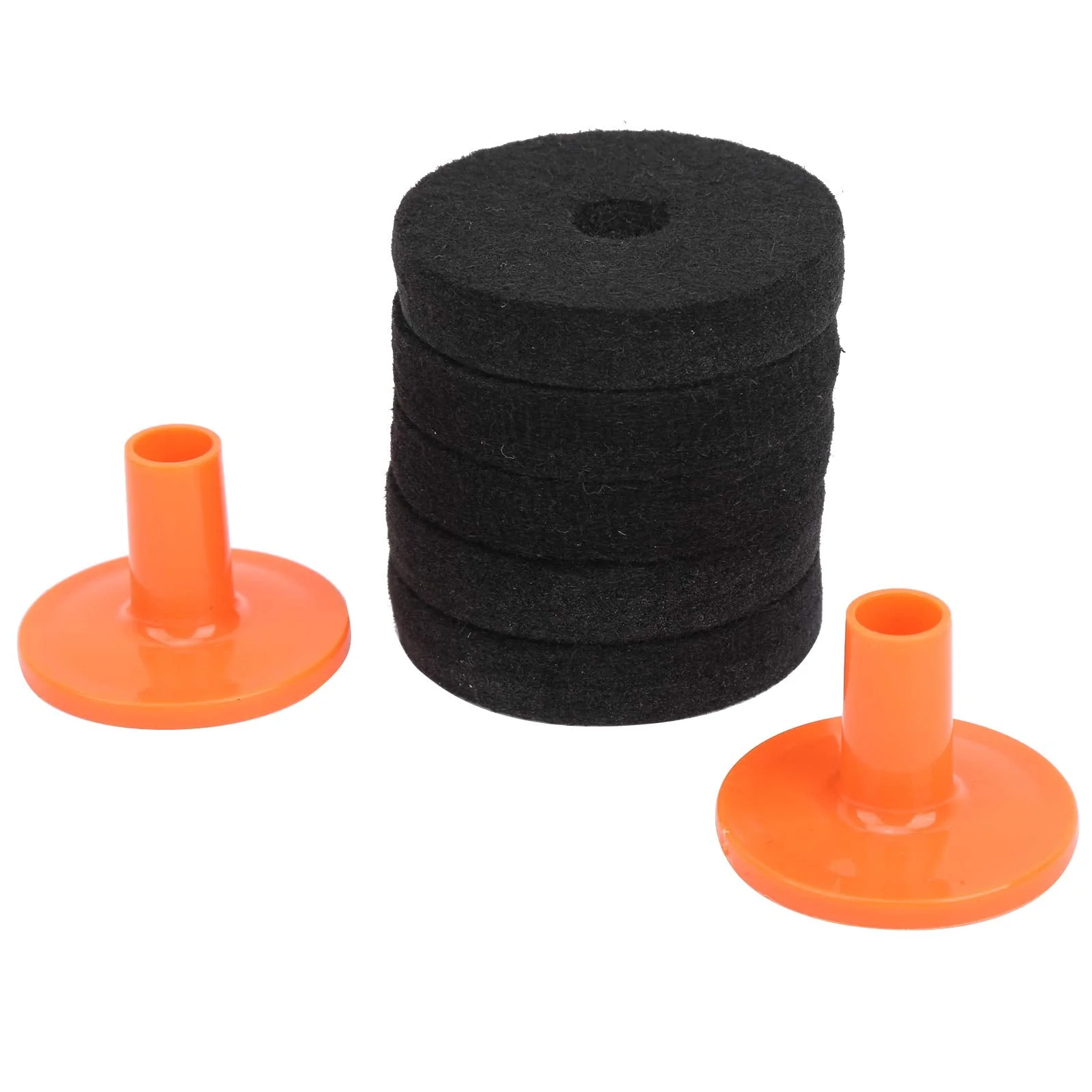 Cymbal Felt Pad, Long Service Life Drum Felt Pad Kit, for Drum Professionals 50mm (WC75) - Image 2