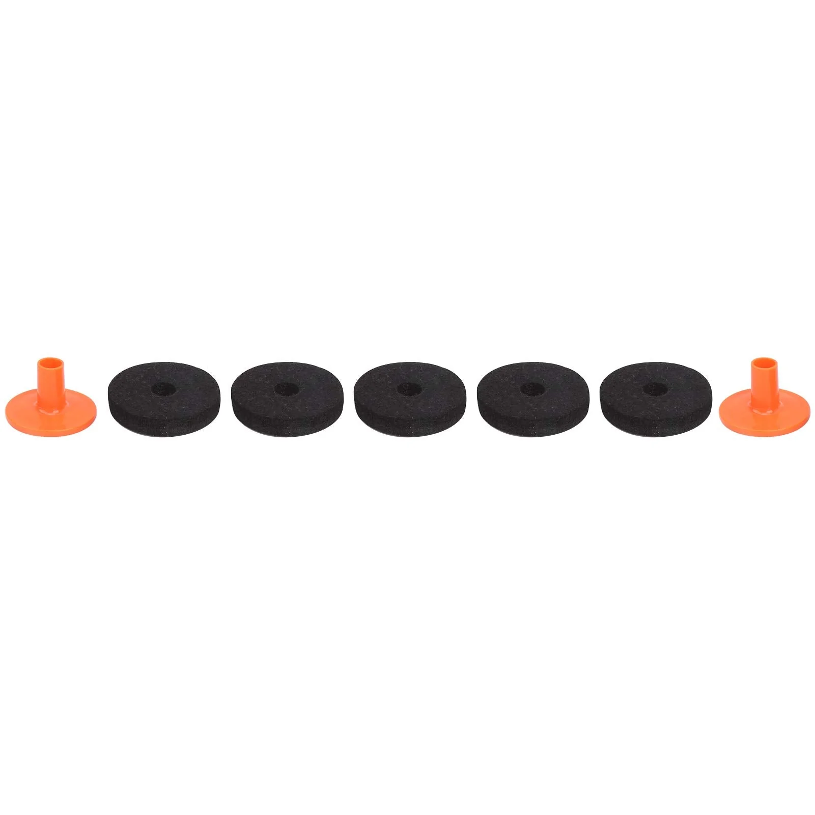 Cymbal Felt Pad, Long Service Life Drum Felt Pad Kit, for Drum Professionals 50mm (WC75) - Image 8