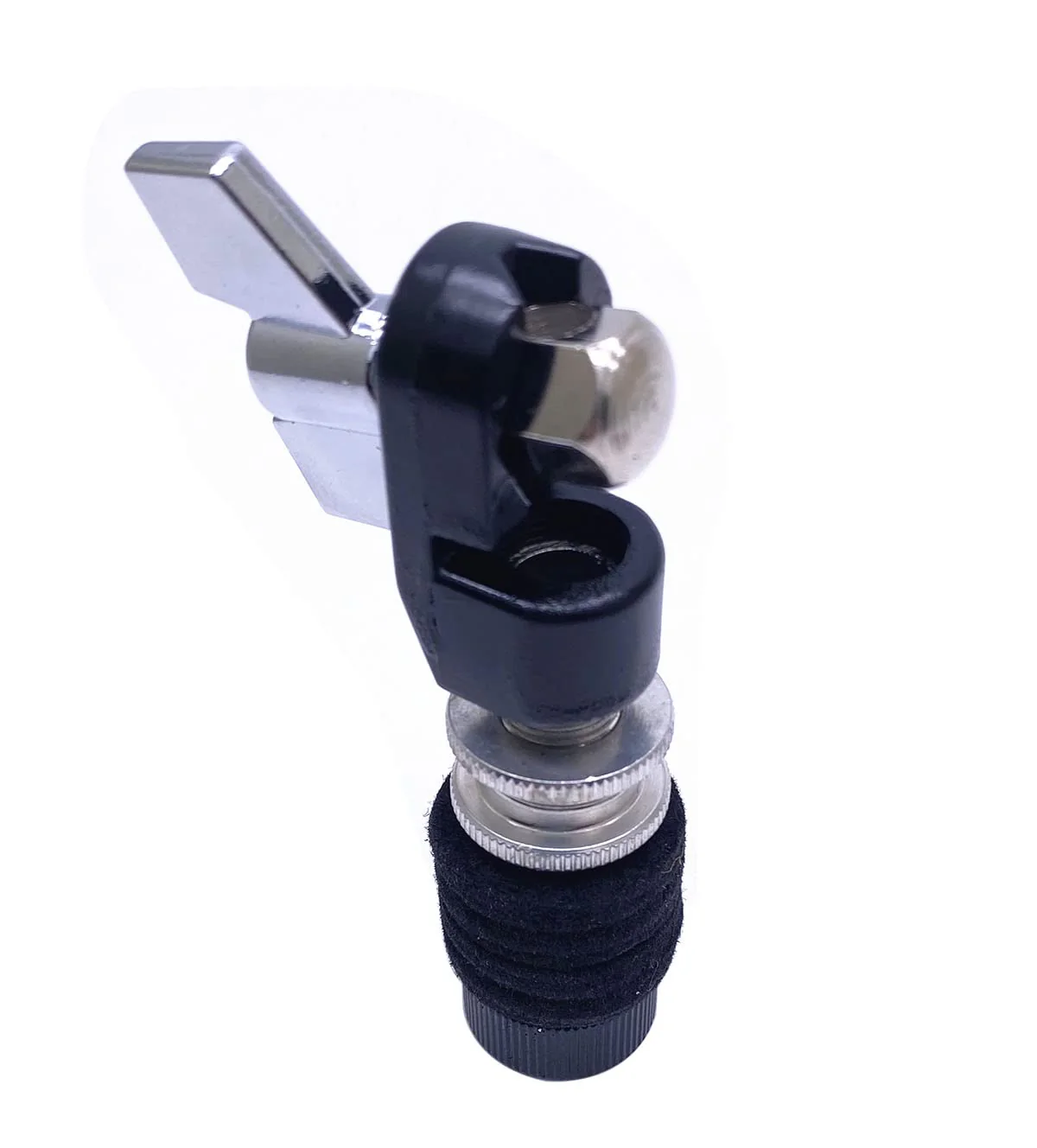 Cymbal Quick Release Nut & Hi Hat Clutch for Cymbal Jazz Drum Parts Accessories 4 Packs (Black) Black - Image 2