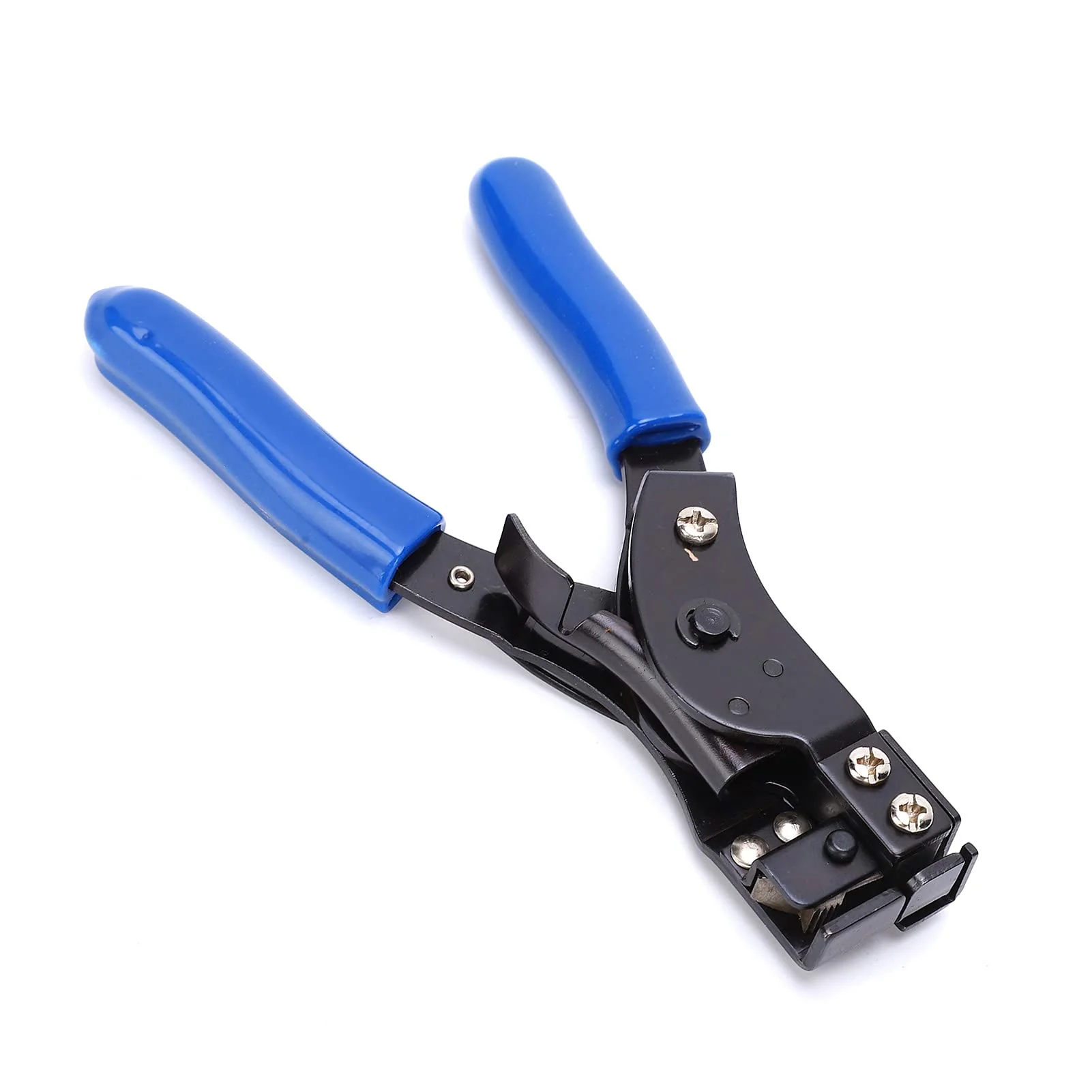 CYSFETENA HT-2081 Carbon Steel Cable Tie Pliers, Stainless Steel Cable Tie Pliers with Ergonomic Handle, 2-in-1 Cable Tie and Cutting Tool for 2.4-9 mm Cable Ties - Image 7