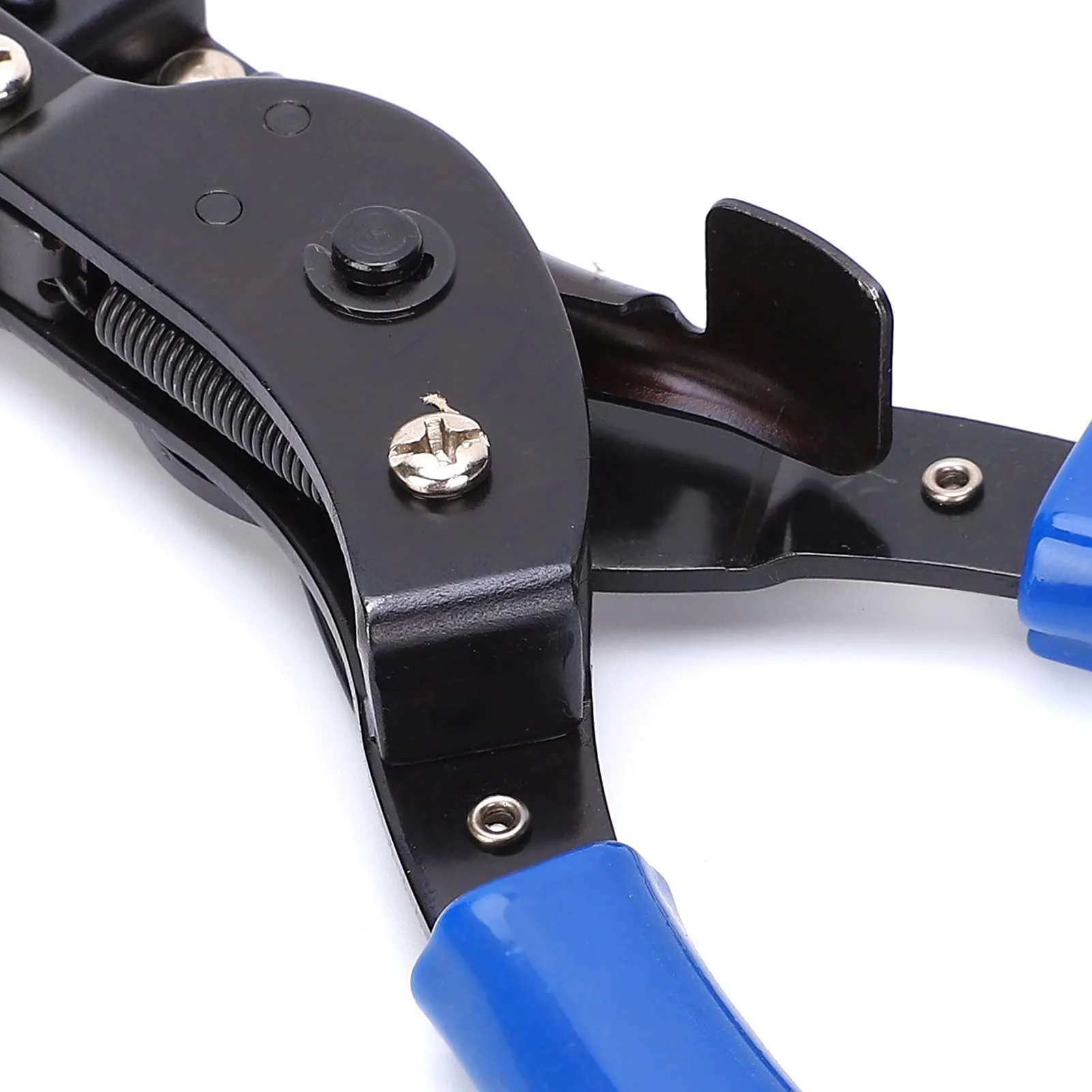 CYSFETENA HT-2081 Carbon Steel Cable Tie Pliers, Stainless Steel Cable Tie Pliers with Ergonomic Handle, 2-in-1 Cable Tie and Cutting Tool for 2.4-9 mm Cable Ties - Image 9