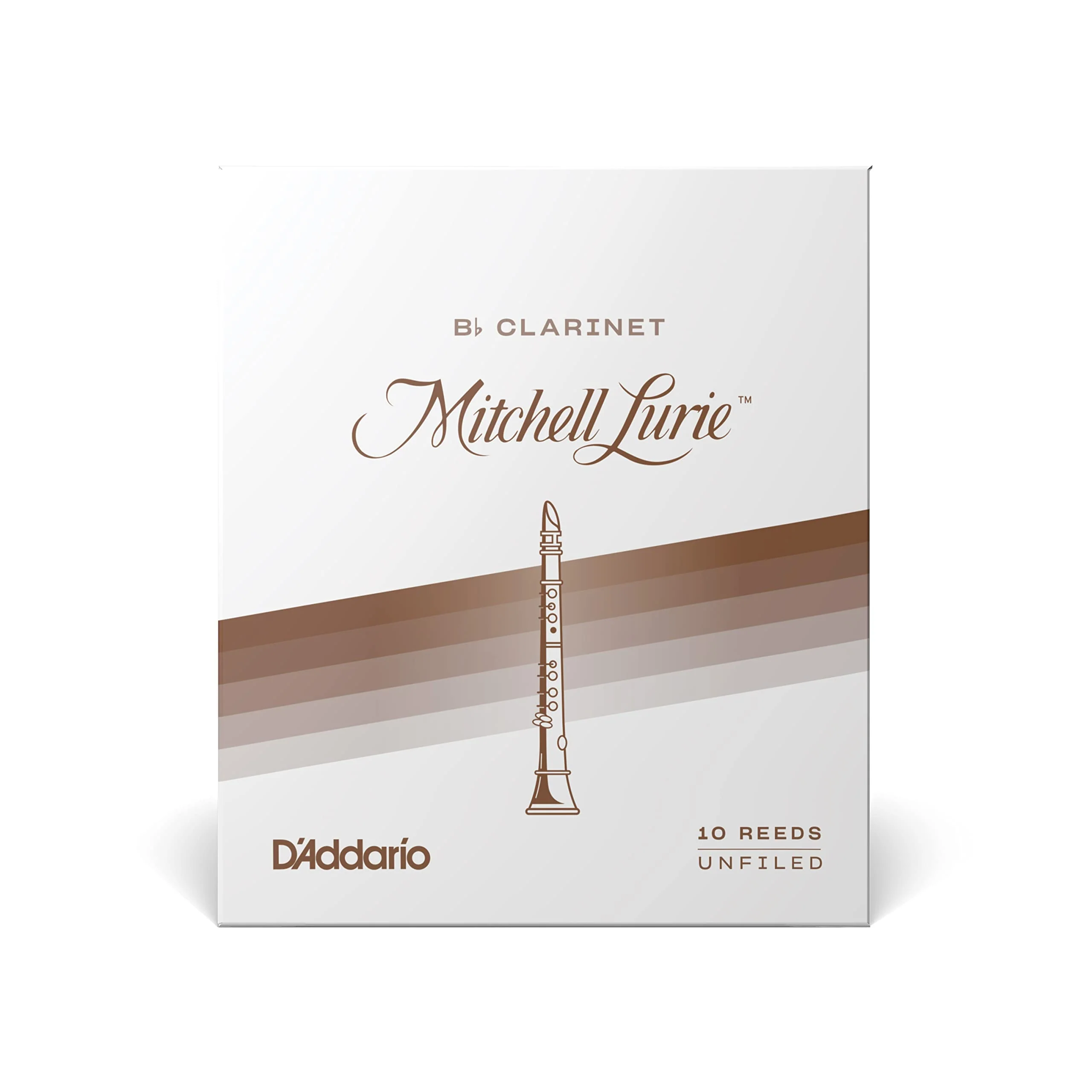 D’Addario Woodwinds Mitchell Lurie Bb Clarinet Reeds, Strength 3.0, 10-pack - RML10BCL300 - Image 2