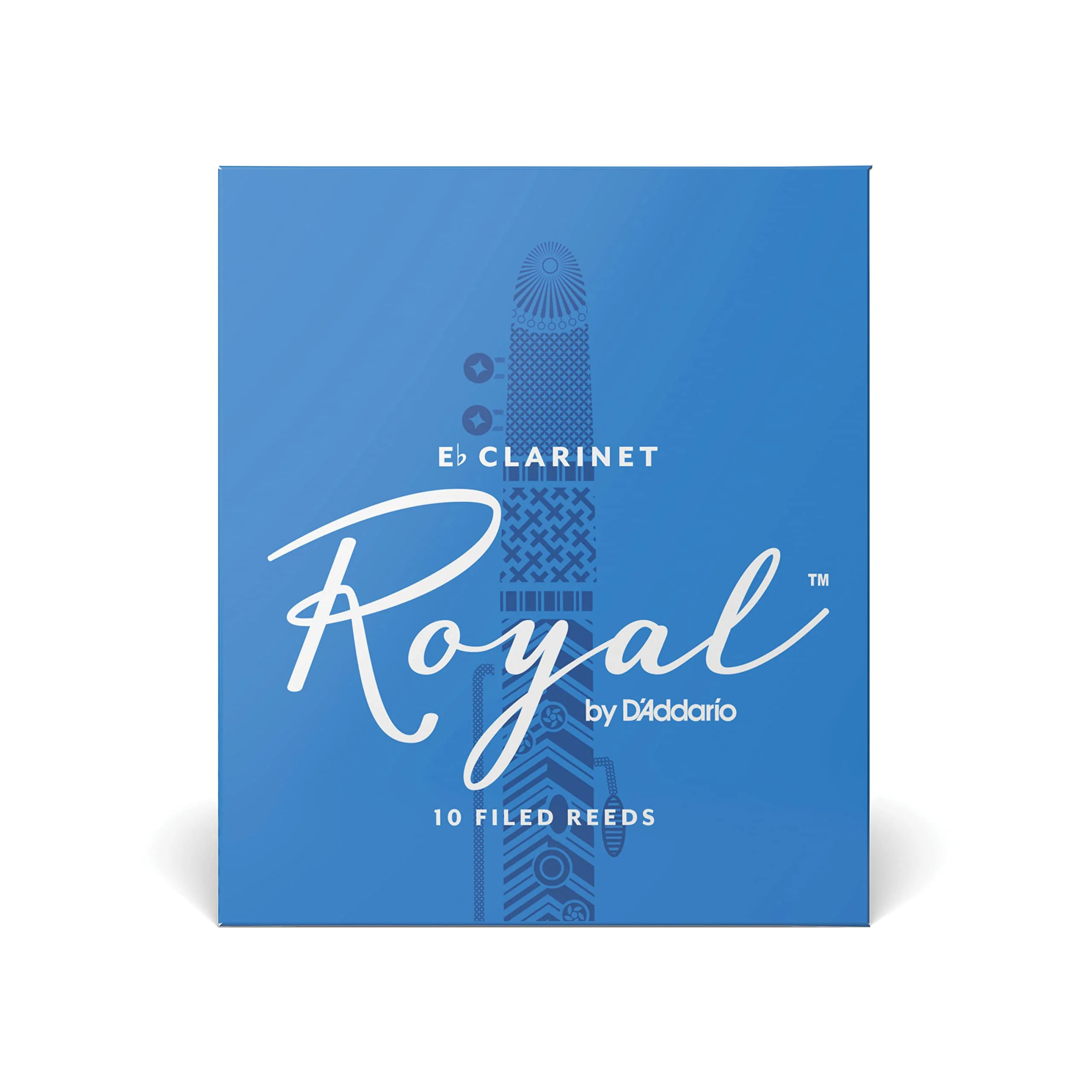 D’Addario Woodwinds - Royal Eb Clarinet Reeds - E Flat Clarinet Reeds - Reeds for Clarinet - Clarinet Eb Reeds - Strong Spine - Filed Cut - Strength 1.0 - Image 2