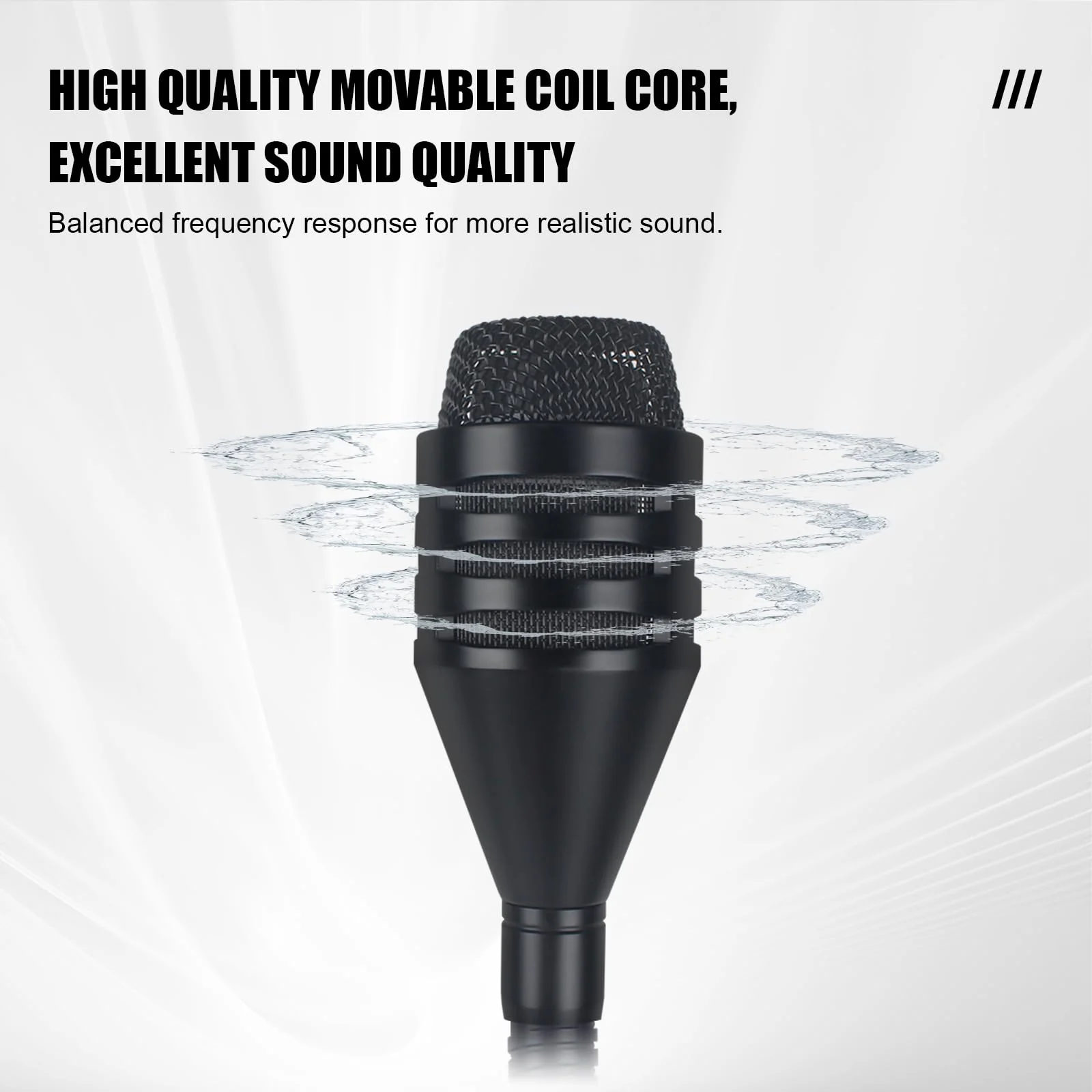 D2 Flexible Professional Dynamic bob Barker Microphone with switchgear for Video Conference, Singing, Karaoke DJ Mixer Dedicated Disc KTV Bar Gooseneck DJ Mic,3-pin XLR - Image 3