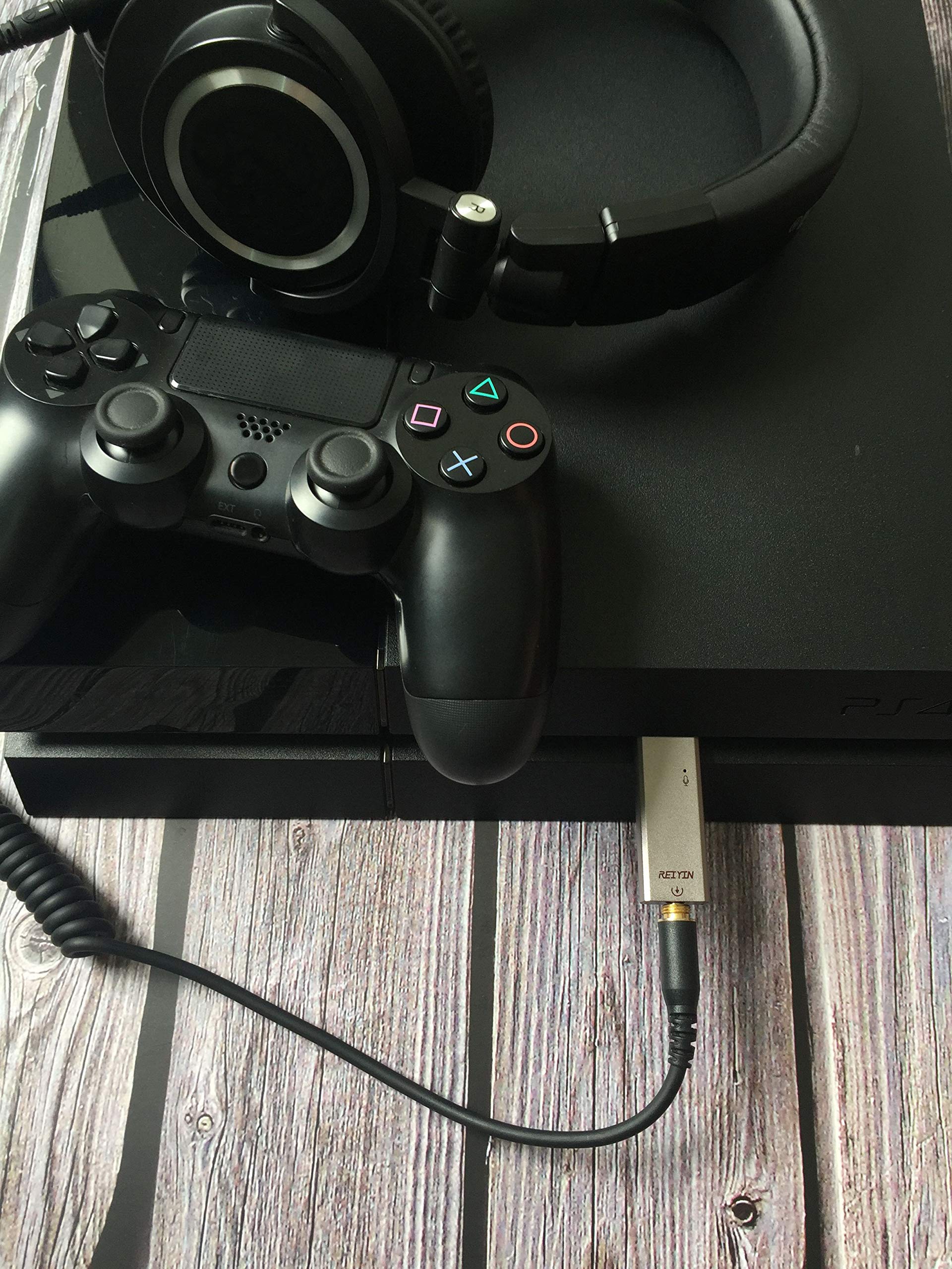 DA-02 DAC 192khz 24bit Audio Adapter with Optical Headset Output for PC PS4 Game devices - Gray - Image 2