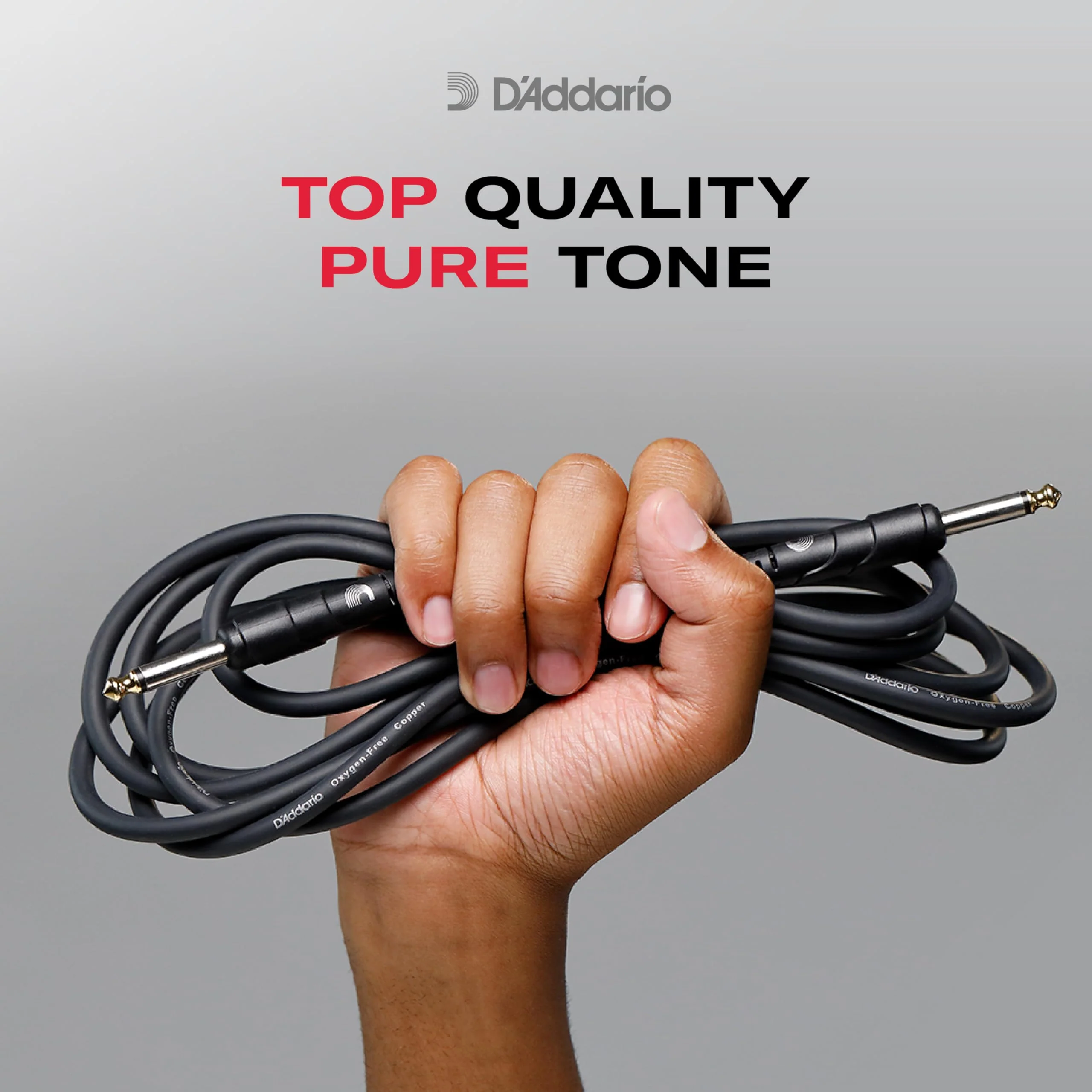 D'Addario Accessories Speaker Cable - Molded Plugs - Shielded Ends - 1/4 Inch Male to 1/4 Inch Male - Classic Series - 10 Feet/3.05 Meters - Straight Ends - 1 Pack - Image 3