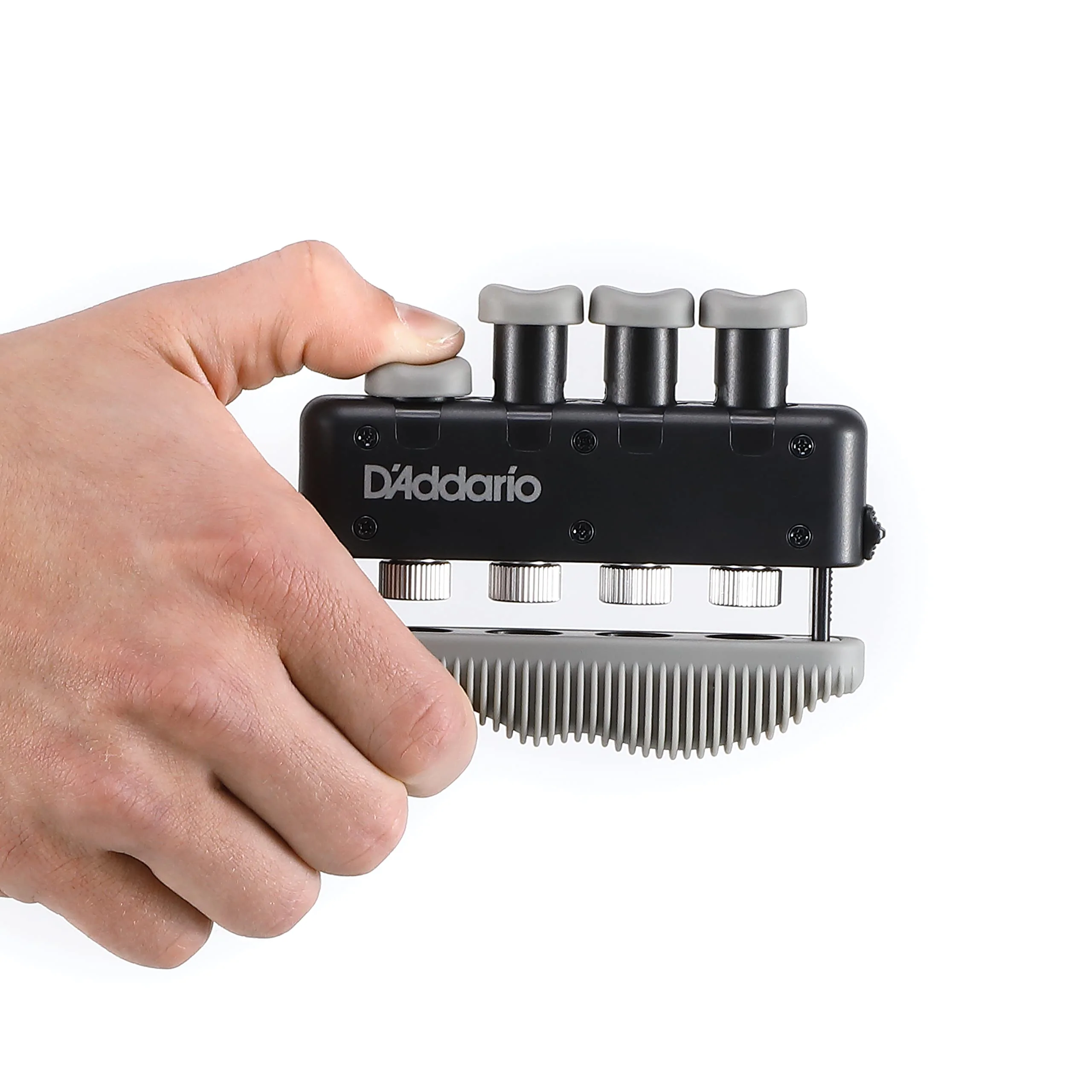 D'Addario Accessories Varigrip+ Finger Strengthener - Finger Exerciser & Guitar Trainer with Simulated Strings for Callus Building - Strengthening & Coordination Tool for Guitar Players - Image 5