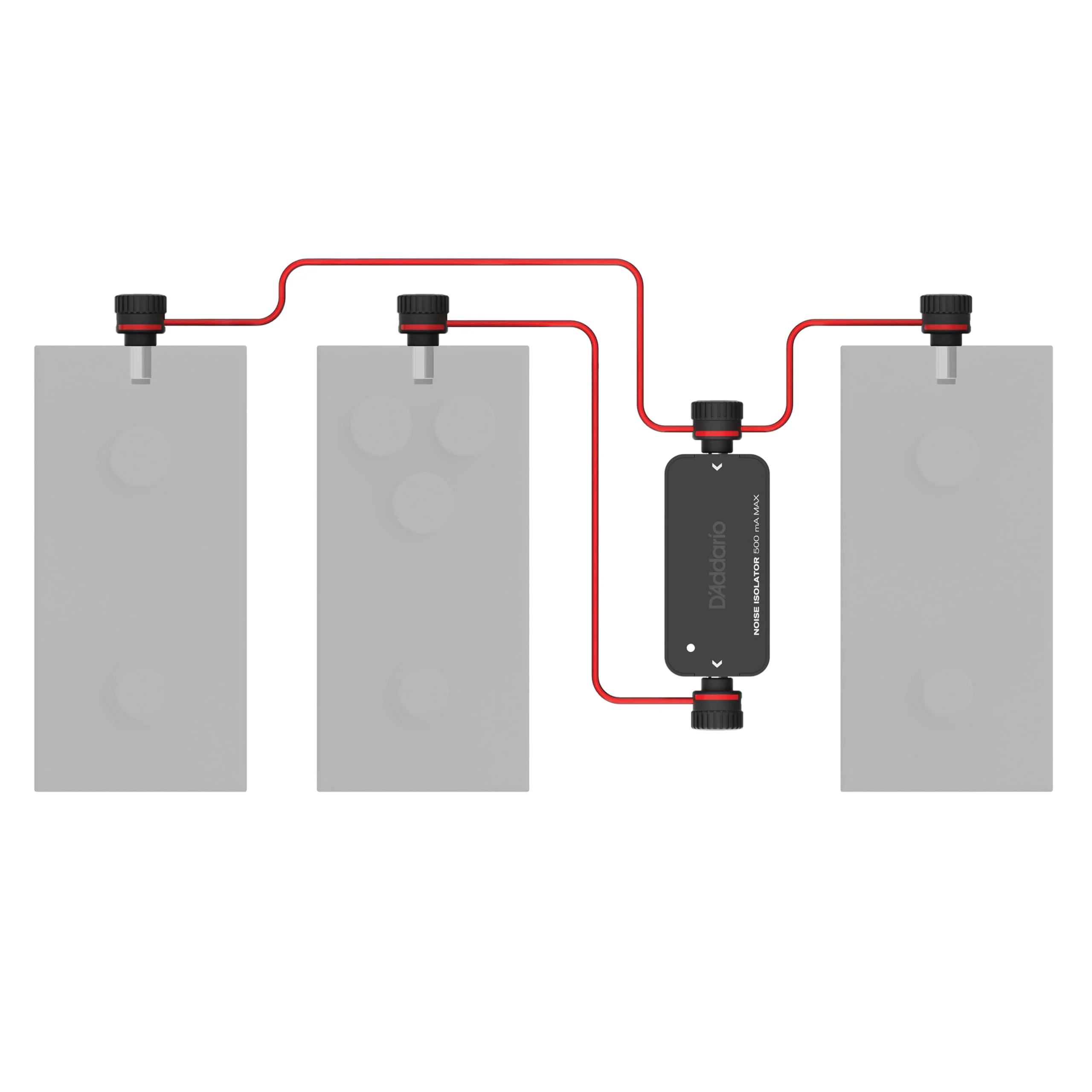 D'Addario Accessories XPND Noise Isolator - Guitar Pedal Noise Suppressor - Eliminates Noise with Analog or Digital Pedals in Daisy Chain - Image 3