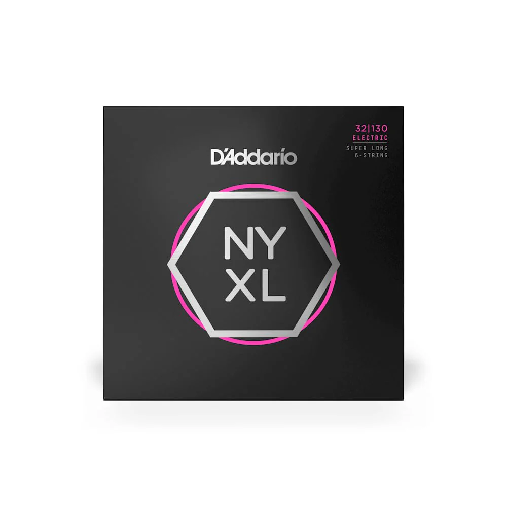 D'Addario Bass Guitar Strings, NYXL Nickel Plated, NYXL32130SL, Regular Light 32-130, Super Long Scale, 6-String Set, Pack of 1 Regular Light, 32-130 (6-String) - Image 2