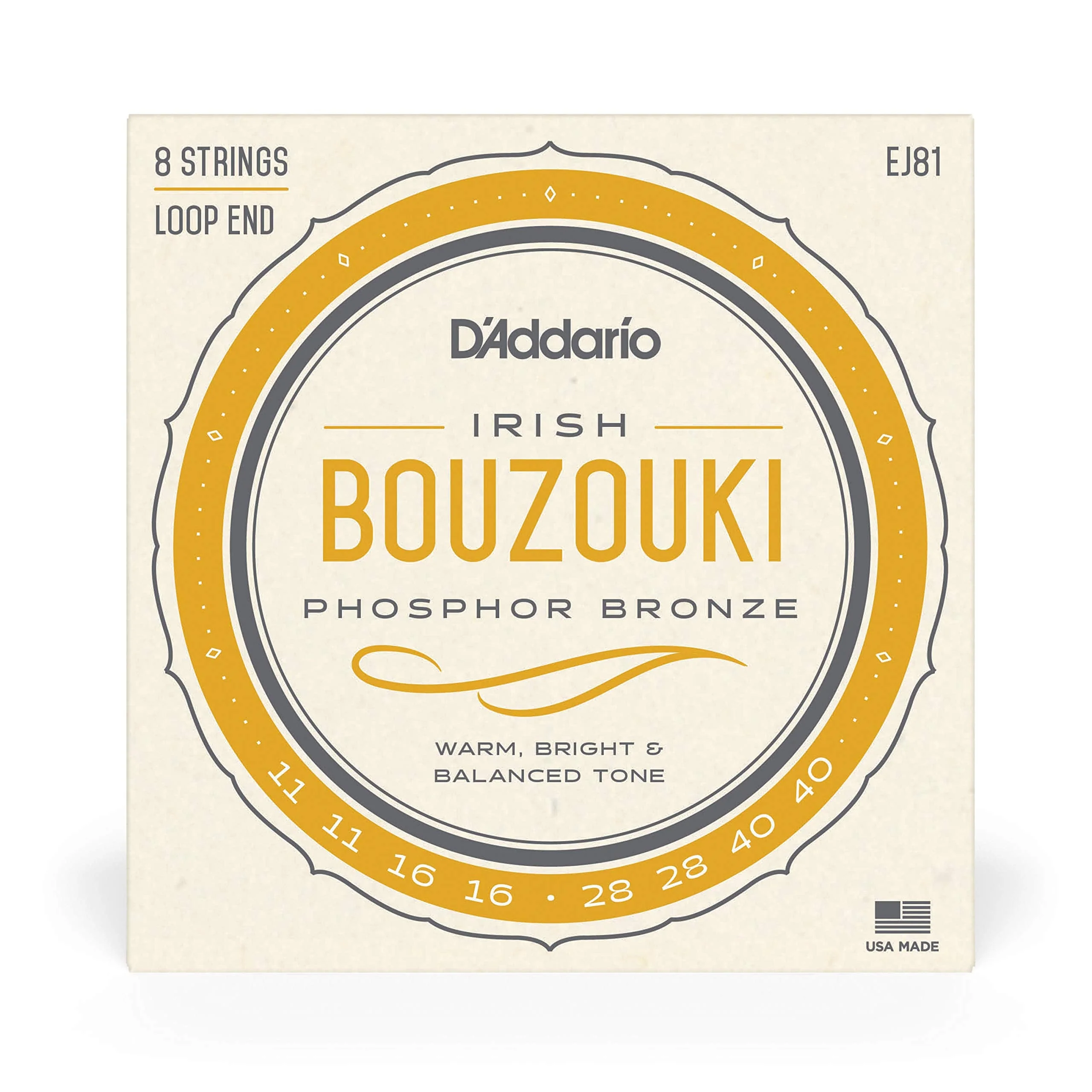 D'Addario EJ81 Irish Bouzouki Strings - Image 2